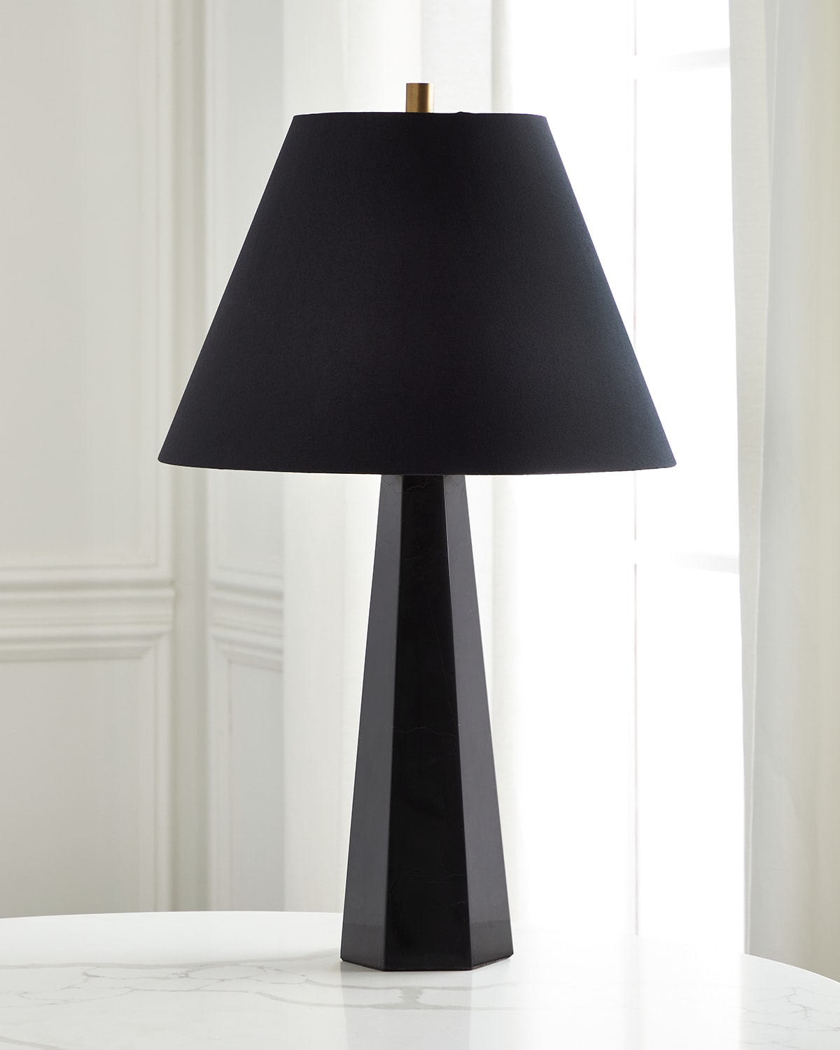 Arnold Marble Table Lamp - 30"
