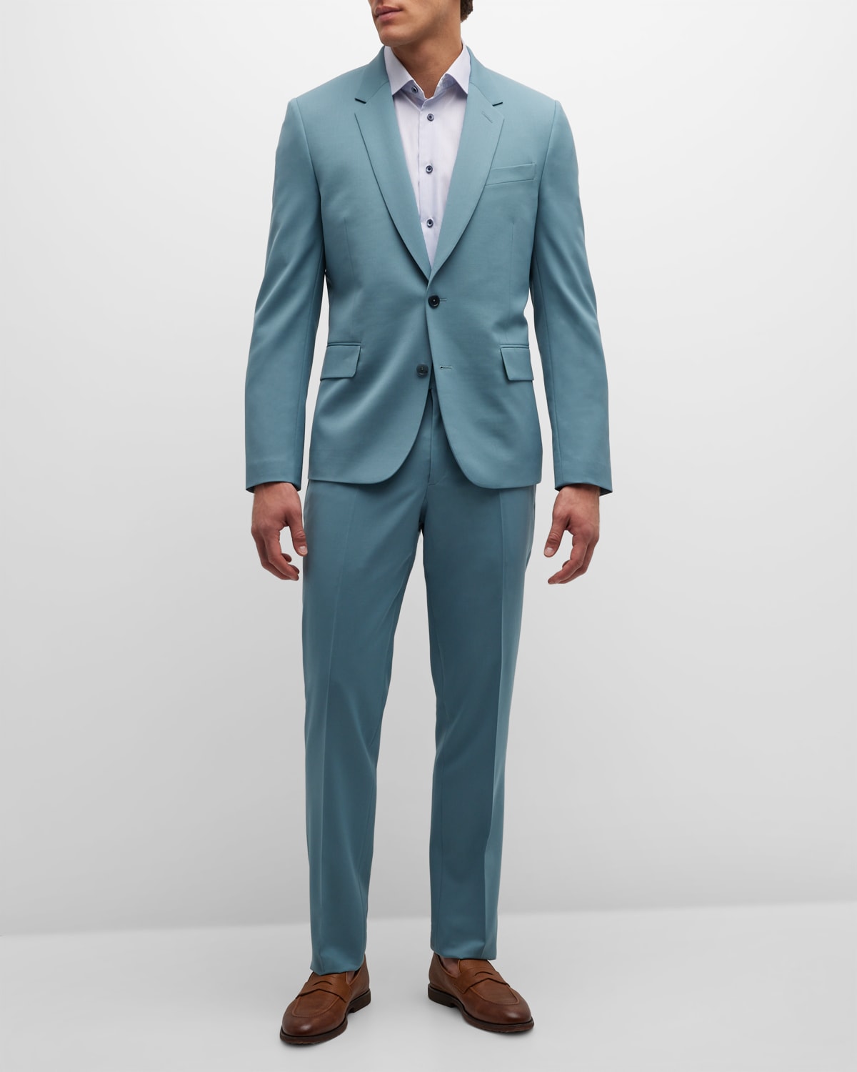 Shop Paul Smith Men's Soho Two-button Suit In Bright Blue