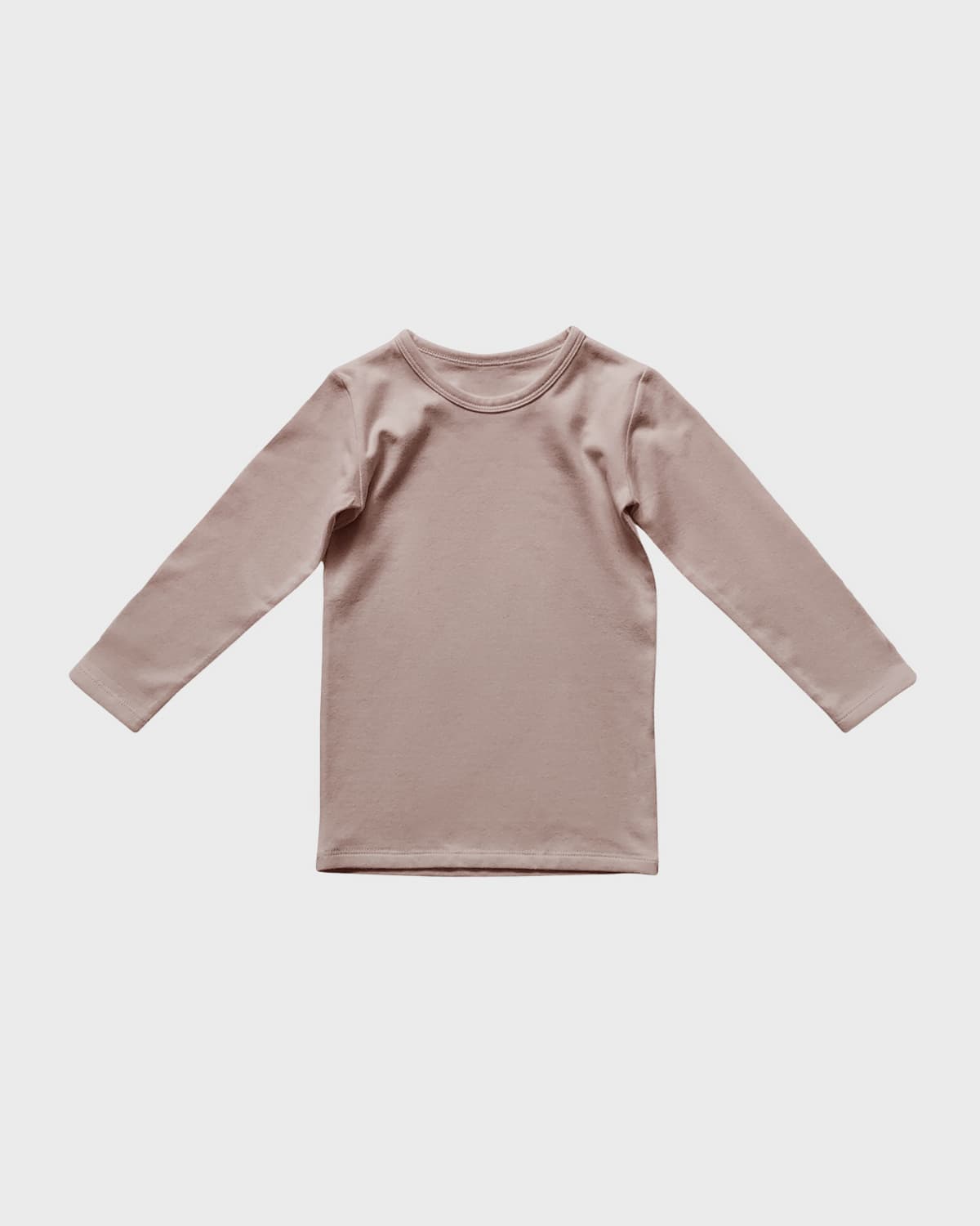 The Simple Folk Kids' Girl's The Everyday Organic T-shirt In Antique Rose