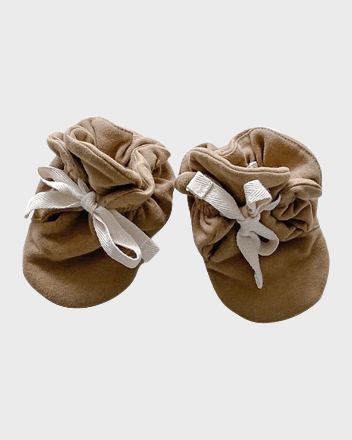 The Simple Folk Kid's The Stay-on Booties In Camel