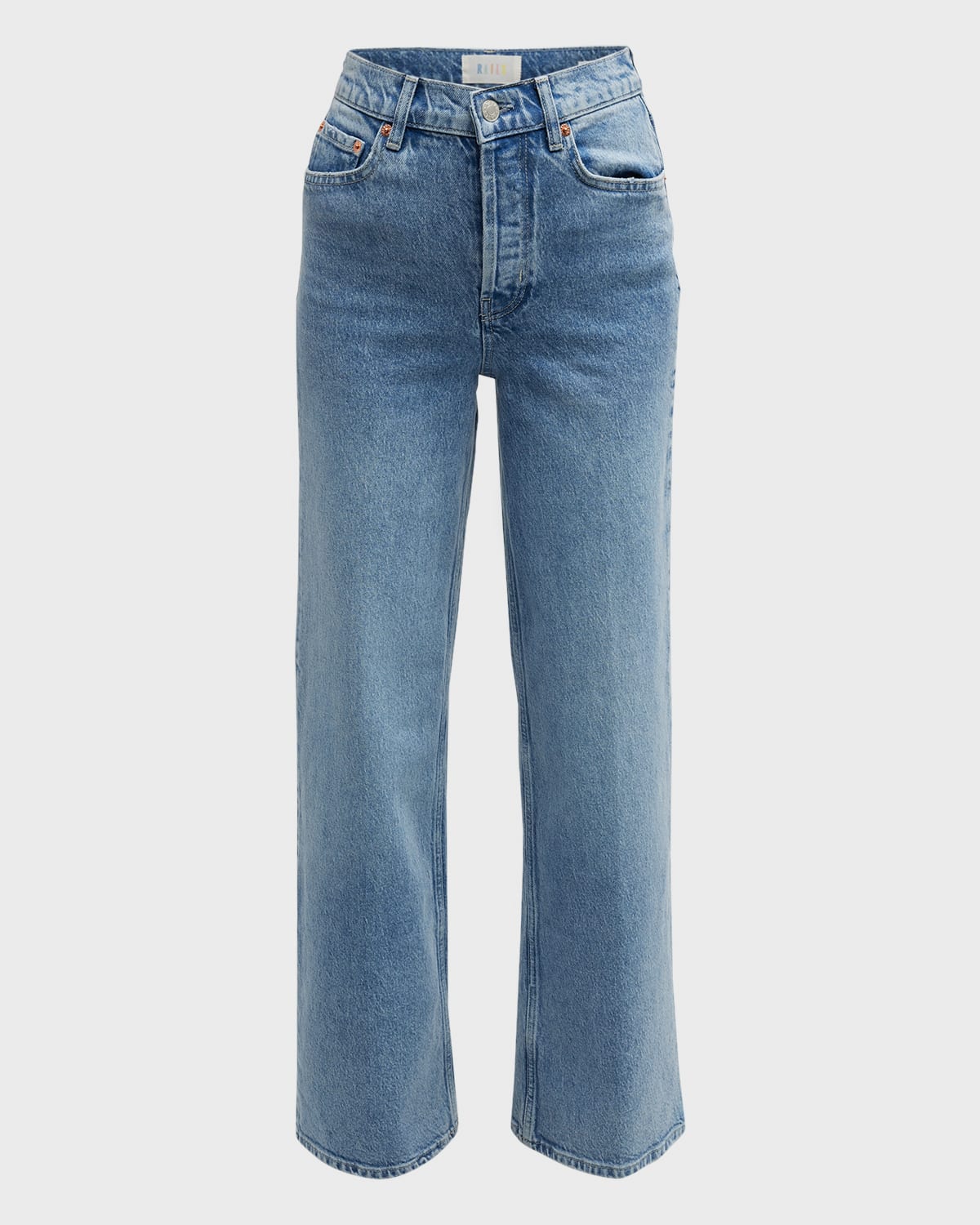Rails The Sunset High Rise Slim Flare Jeans In Mazarine In Snowbird
