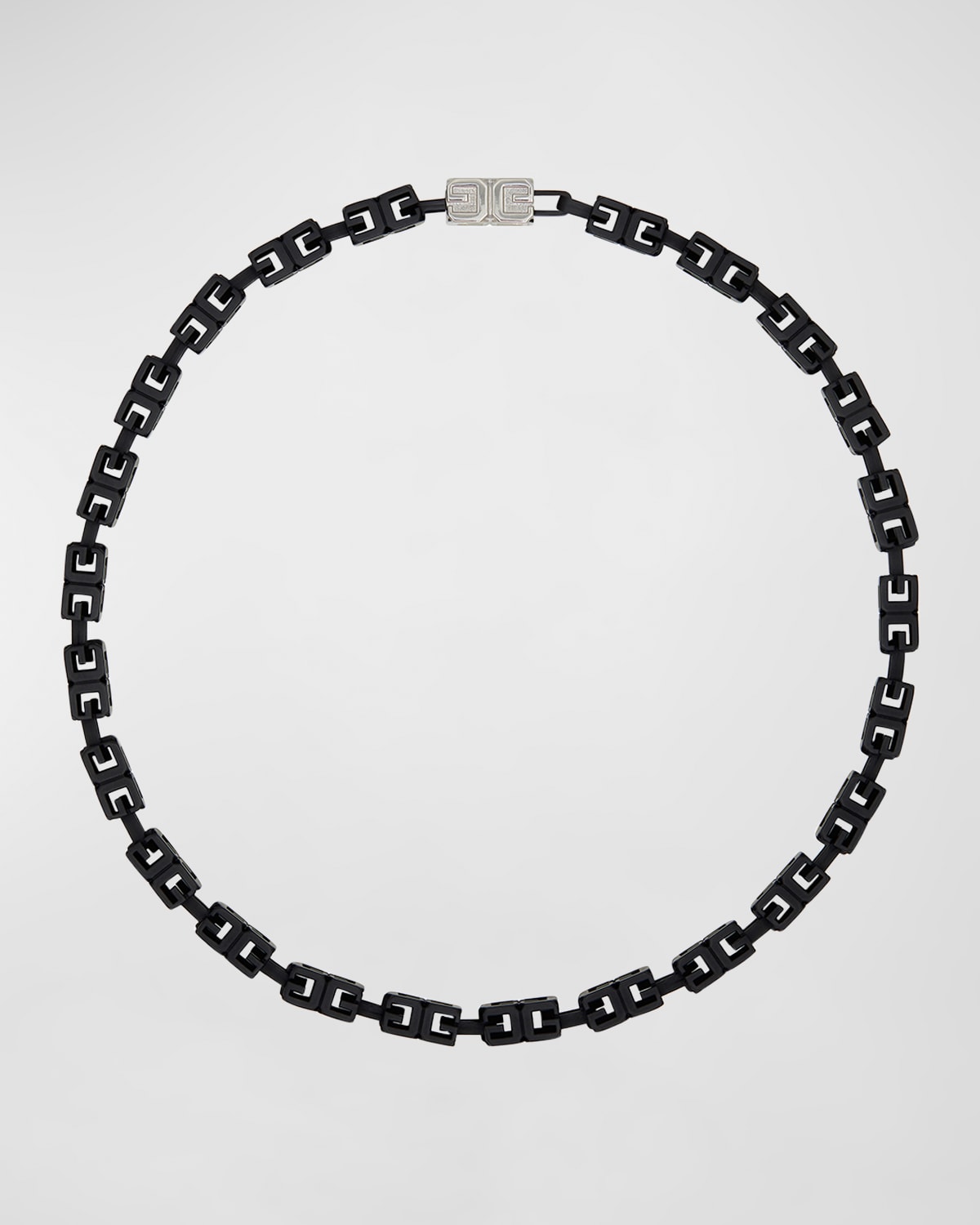 Givenchy G Cube Coloured Necklace In Black