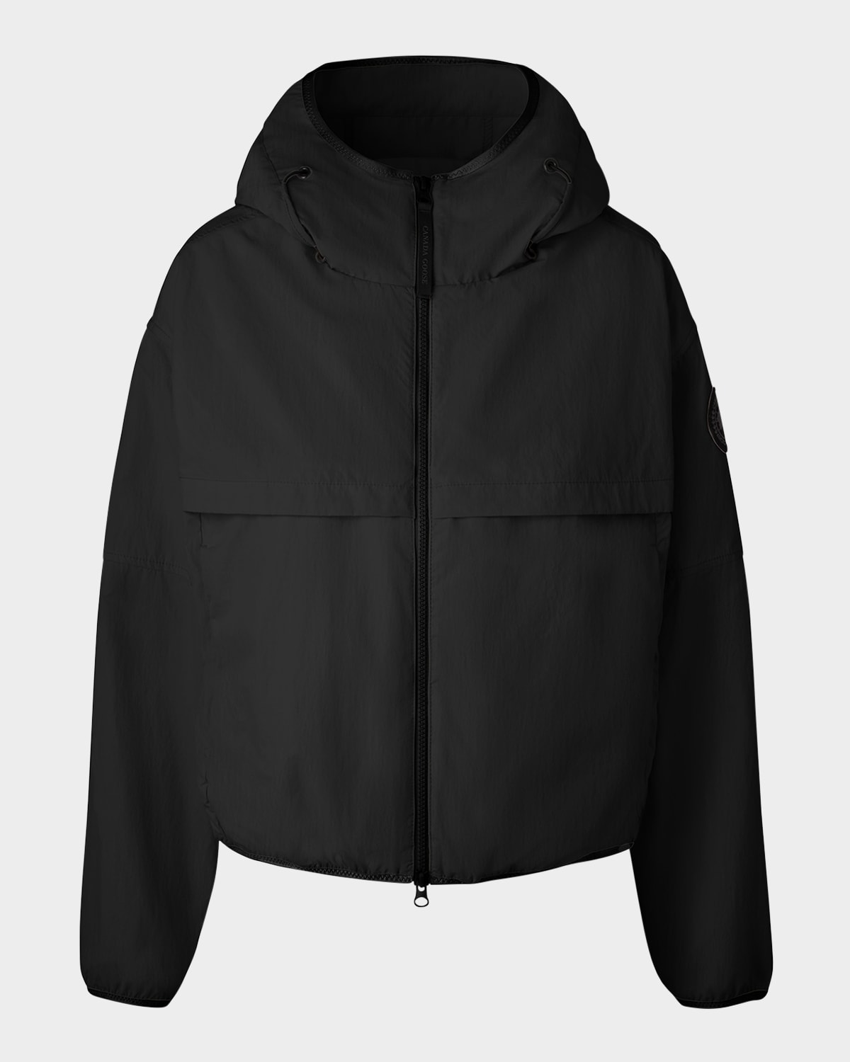 Shop Canada Goose Sinclair Hooded Jacket With Mesh Vent In Black