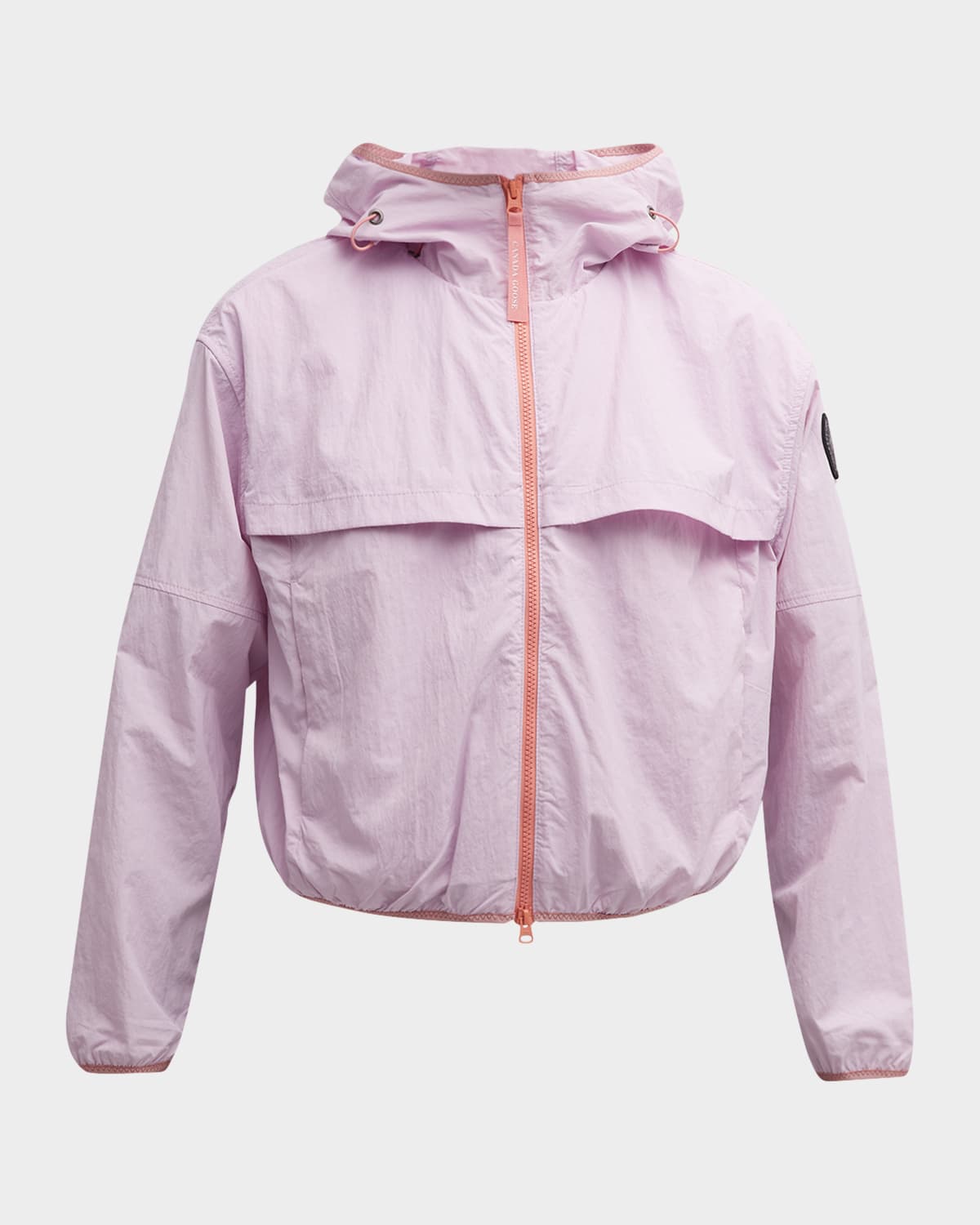 Canada Goose Sinclair Hooded Jacket With Mesh Vent In Sunset Pink