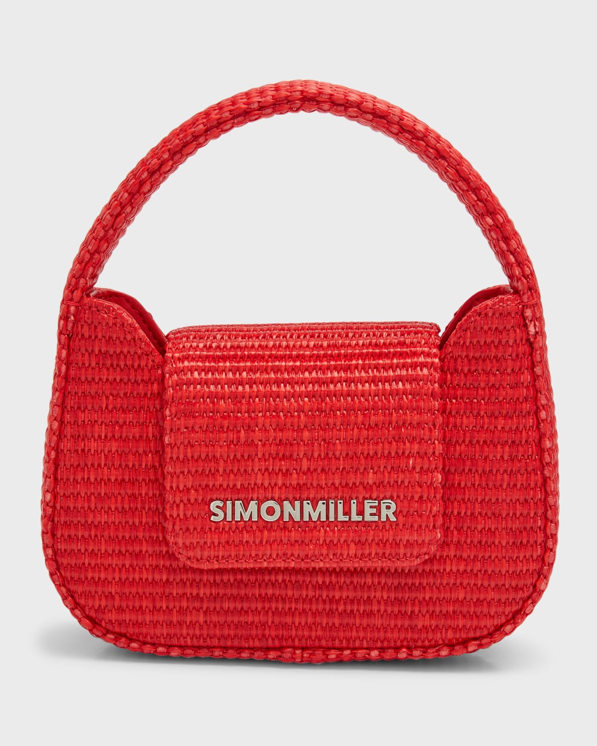 Simon Miller Retro Mini Woven Top handle Bag In Spicy Red ModeSens