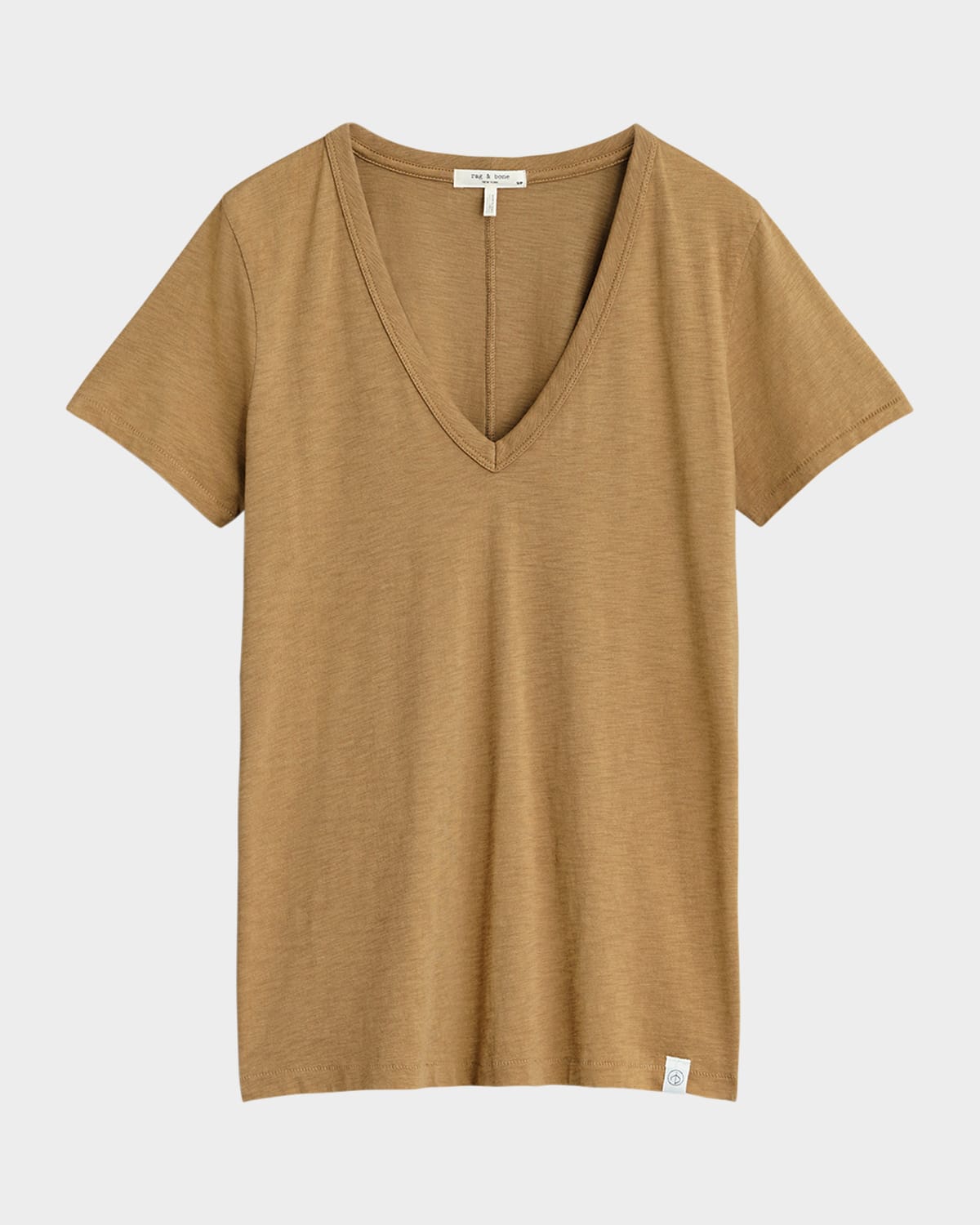 Rag & Bone The Slub Vee In Military O