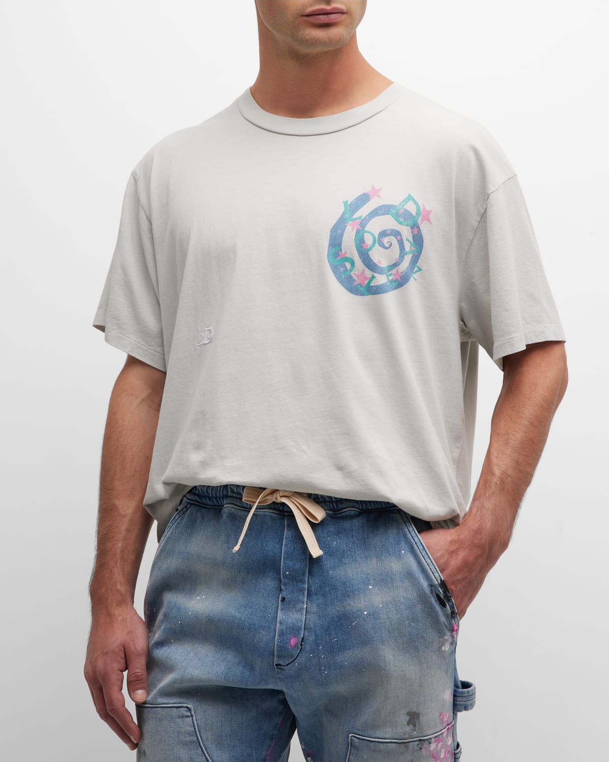 Men's Jersey Spiral T-Shirt