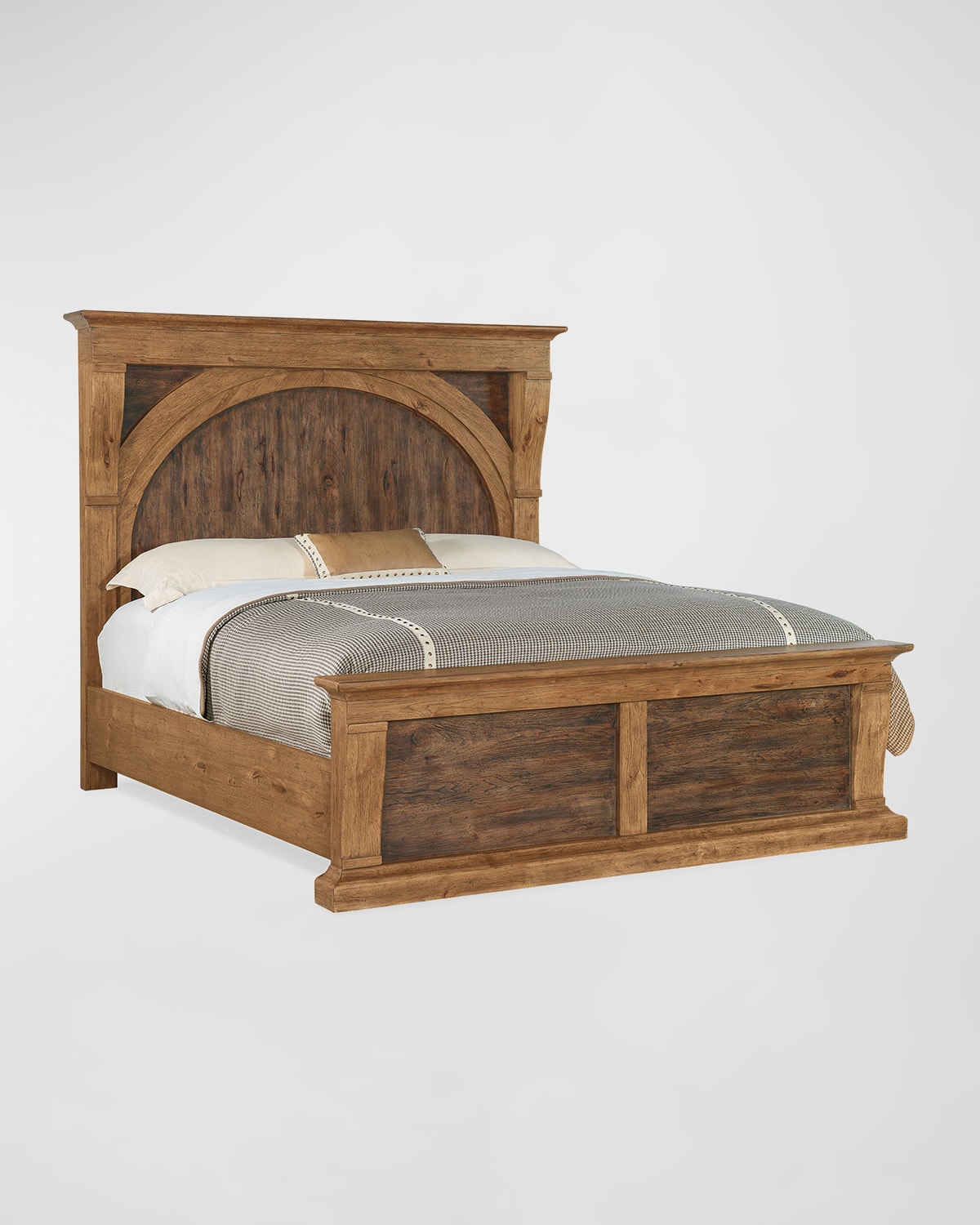 Hooker Furniture Big Sky Corbel King Bed In Vintage Natural