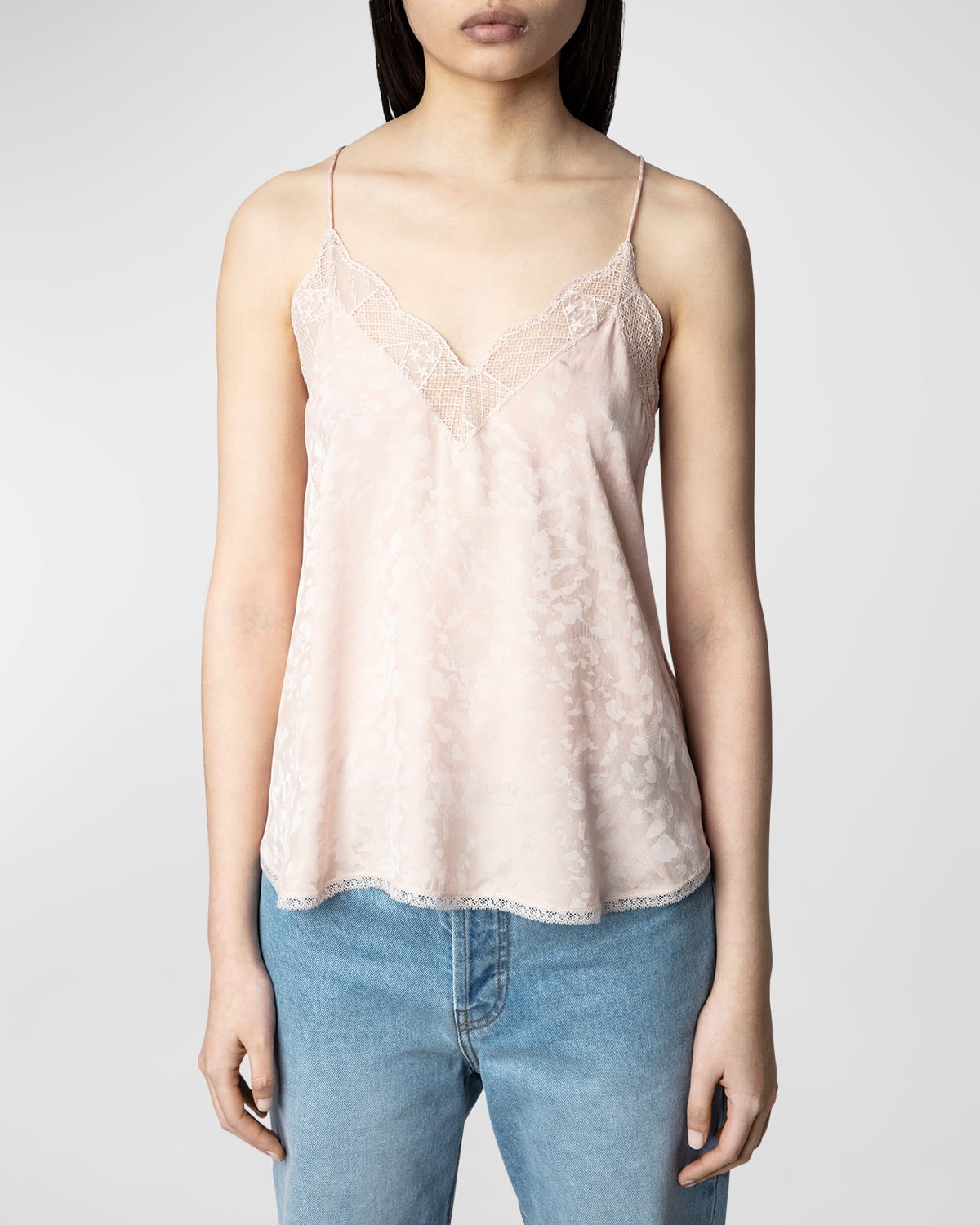 Christy Silk Lace Camisole