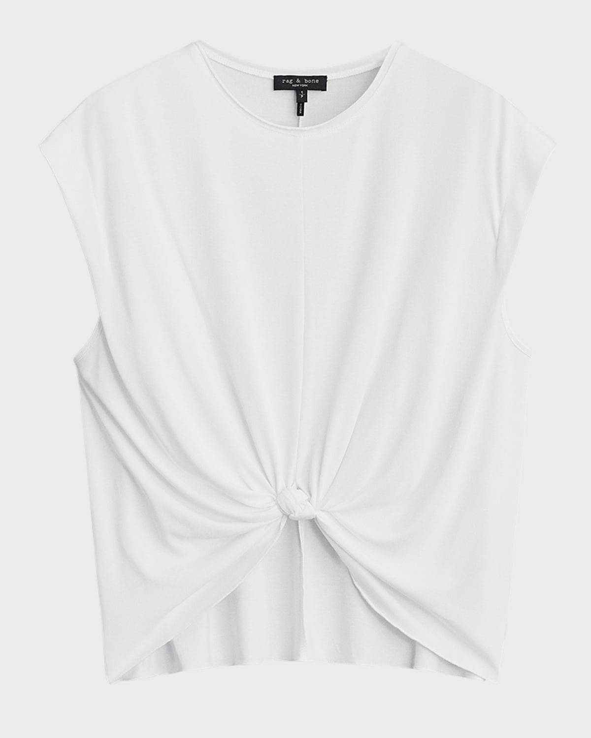 Shop Rag & Bone Jenna Twist-front Top In White