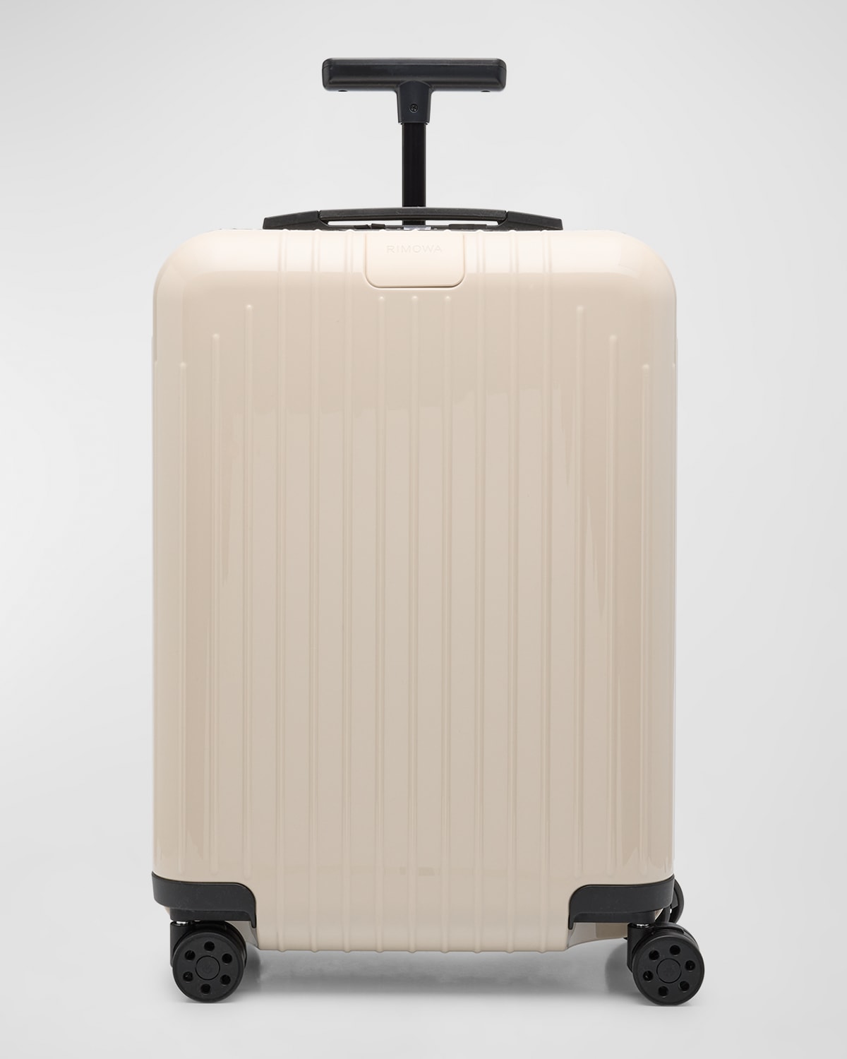 Shop Rimowa Essential Lite Cabin Carry-on Luggage In Ivory