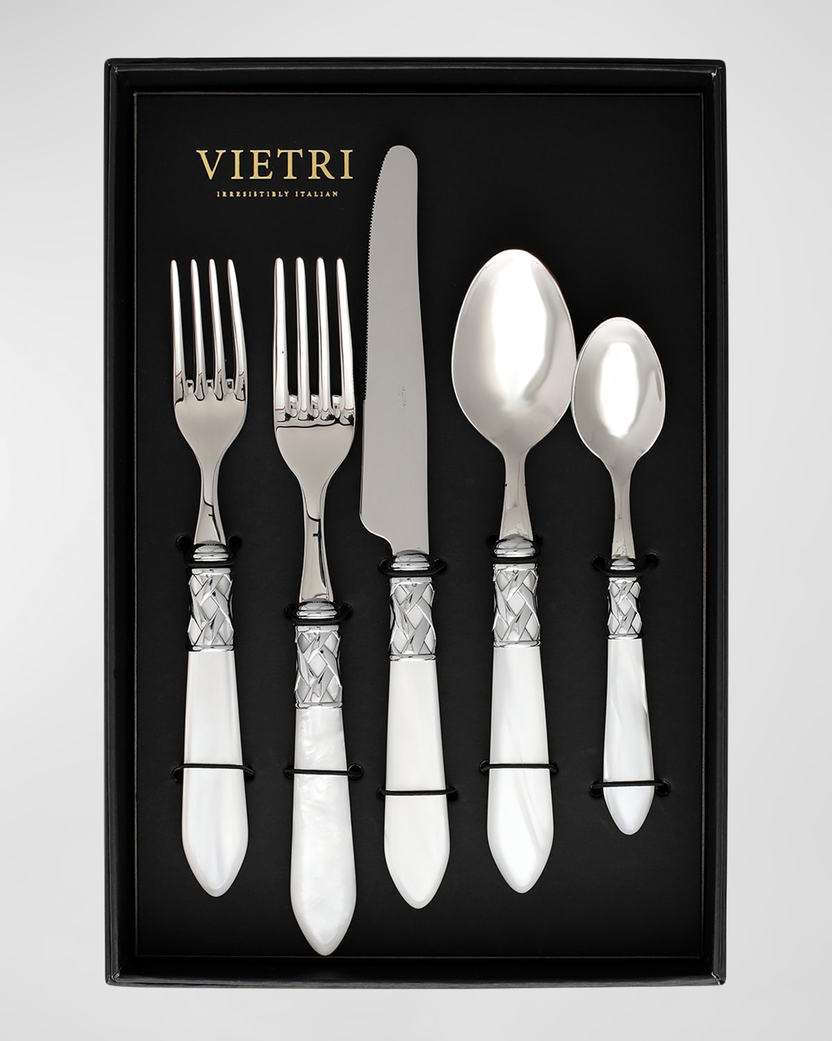 VIETRI ALADDIN BRILLIANT FIVE-PIECE PLACE SETTING, SET OF 4