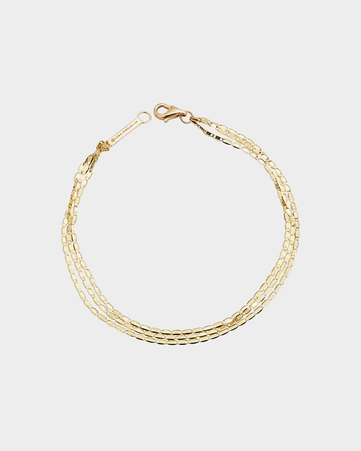 Shop Lana 14k Malibu 3-strand Bracelet In Yellow
