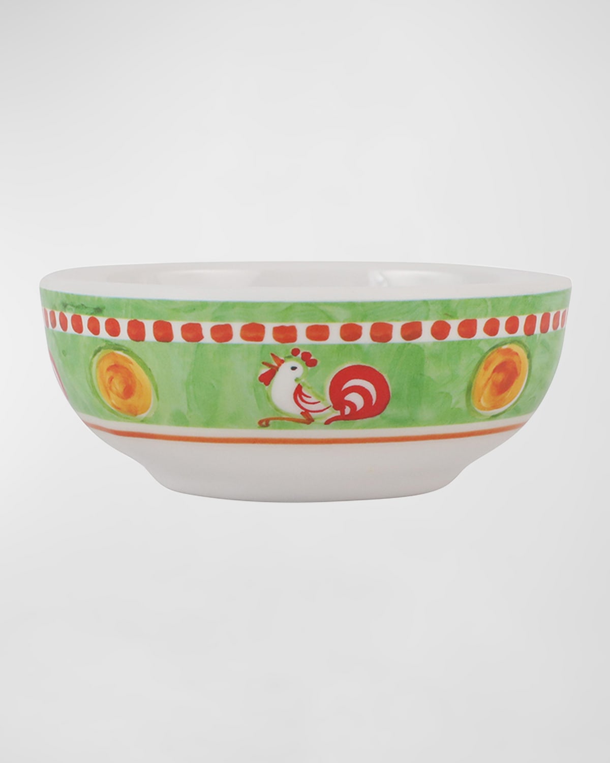 VIETRI MELAMINE CAMPAGNA GALLINA OLIVE OIL BOWL