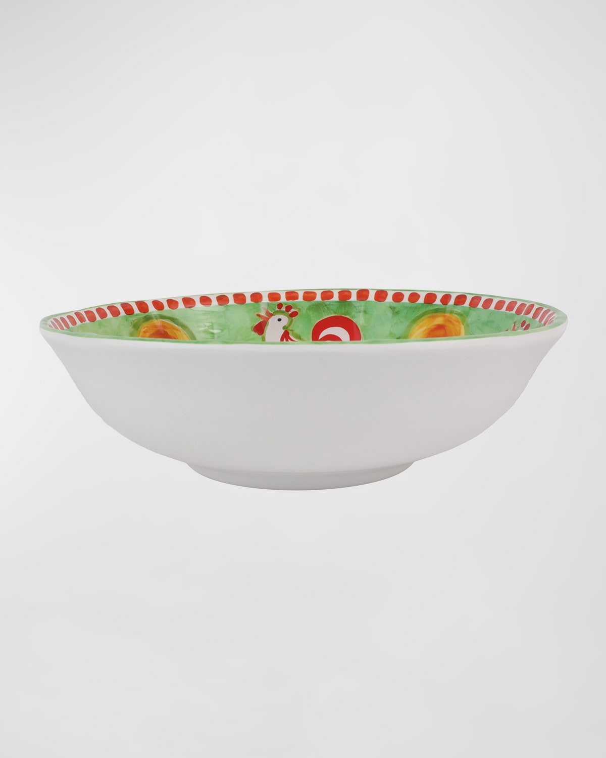 Vietri Melamine Campagna Gallina Large Serving Bowl