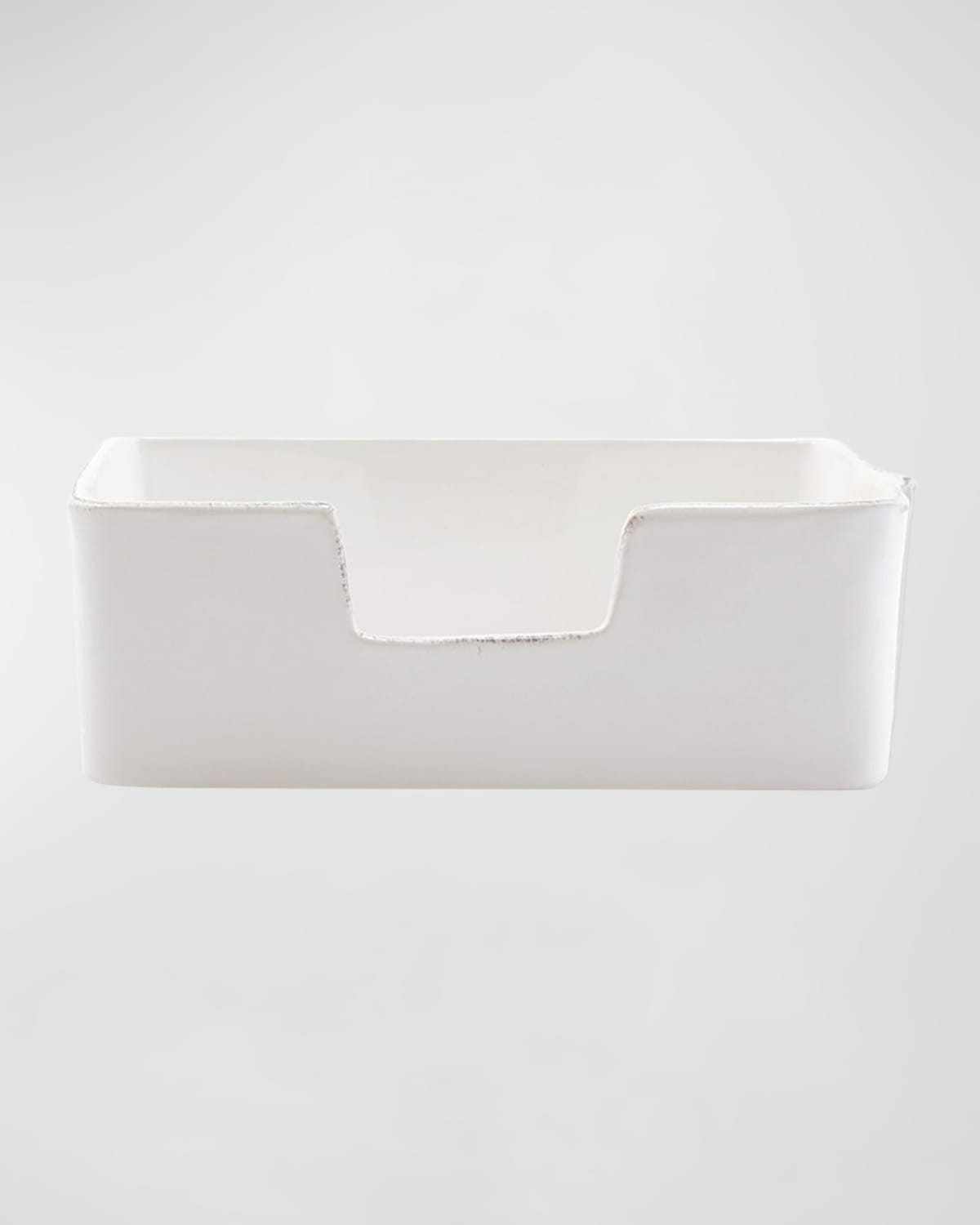 Melamine Lastra White Guest Towel Holder