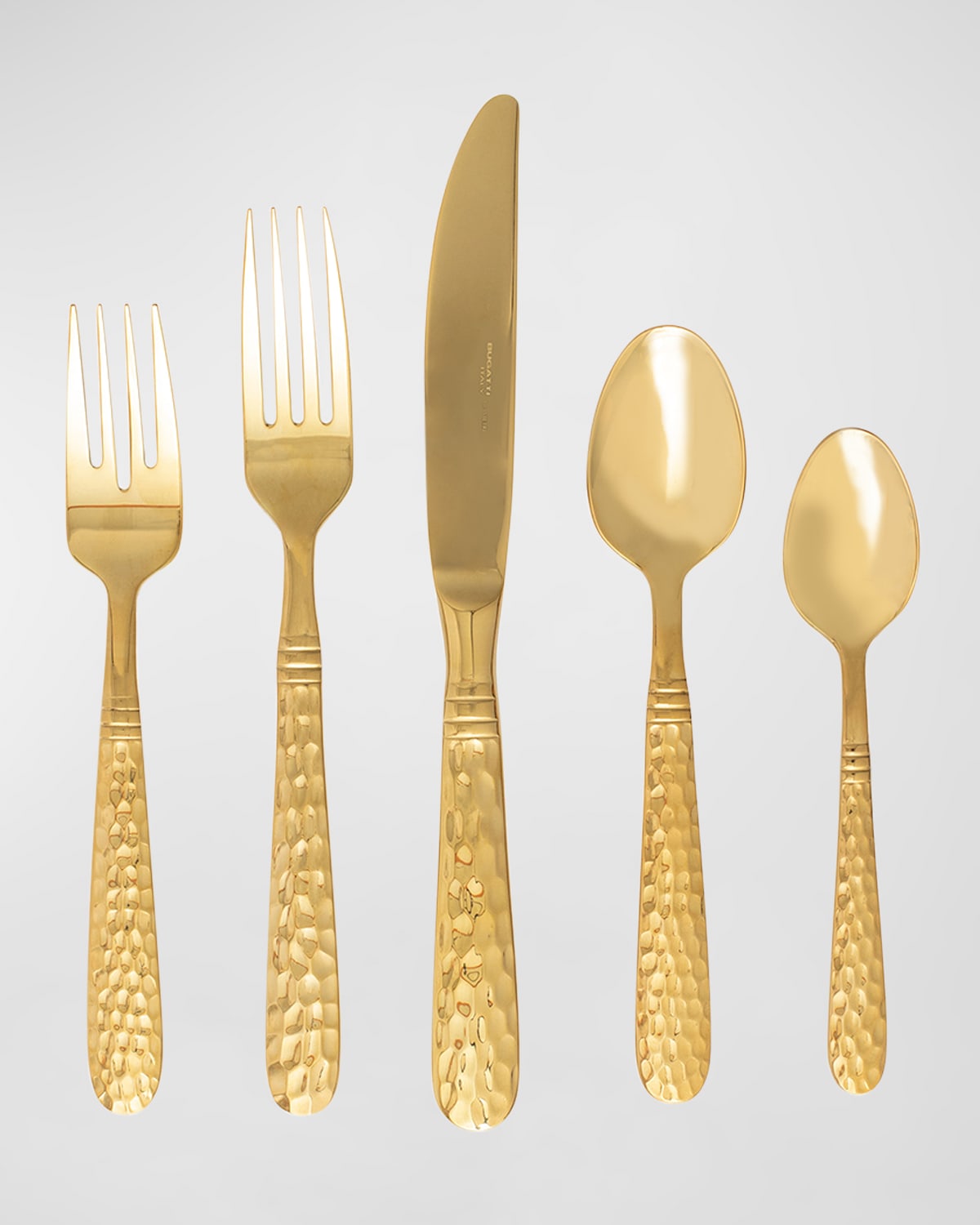 Vietri Martellato Golden Five-piece Place Setting