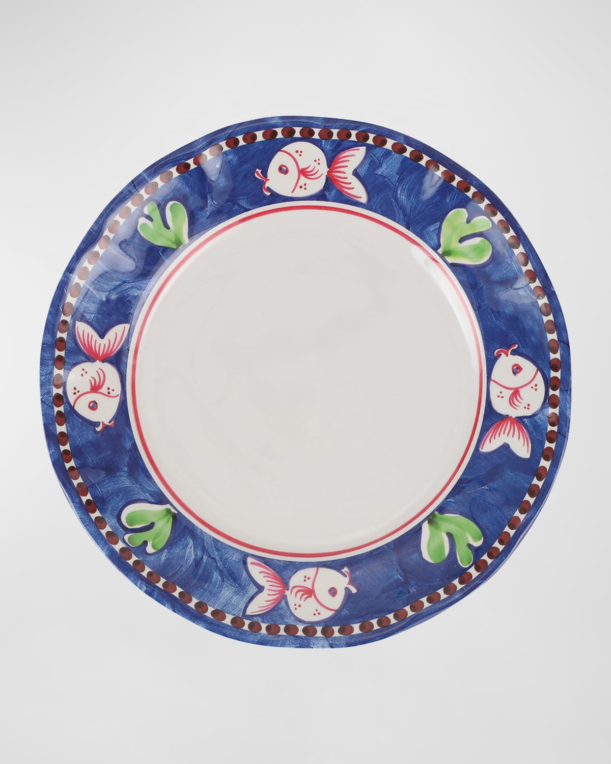 VIETRI MELAMINE CAMPAGNA PESCE DINNER PLATE