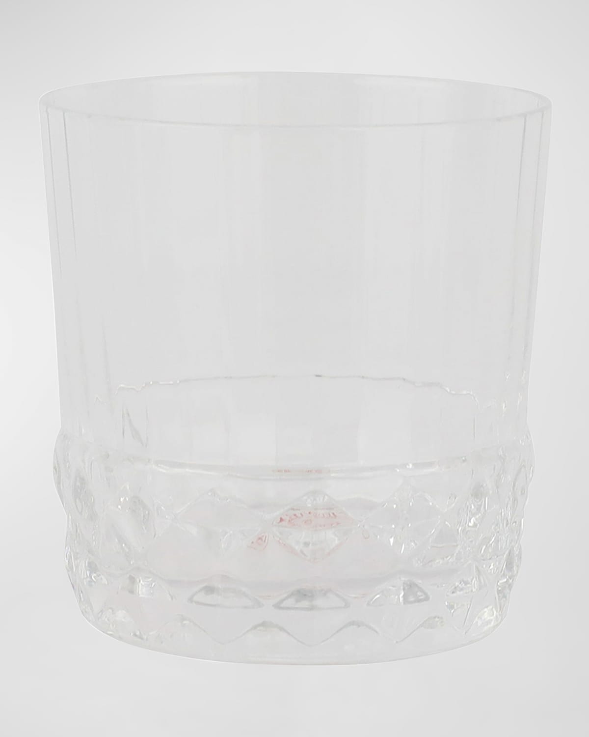 Vietri Deco Short Tumbler, 12 Ounces In Clear
