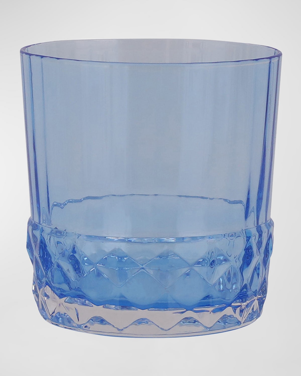 Vietri Deco Short Tumbler Glass In Clear