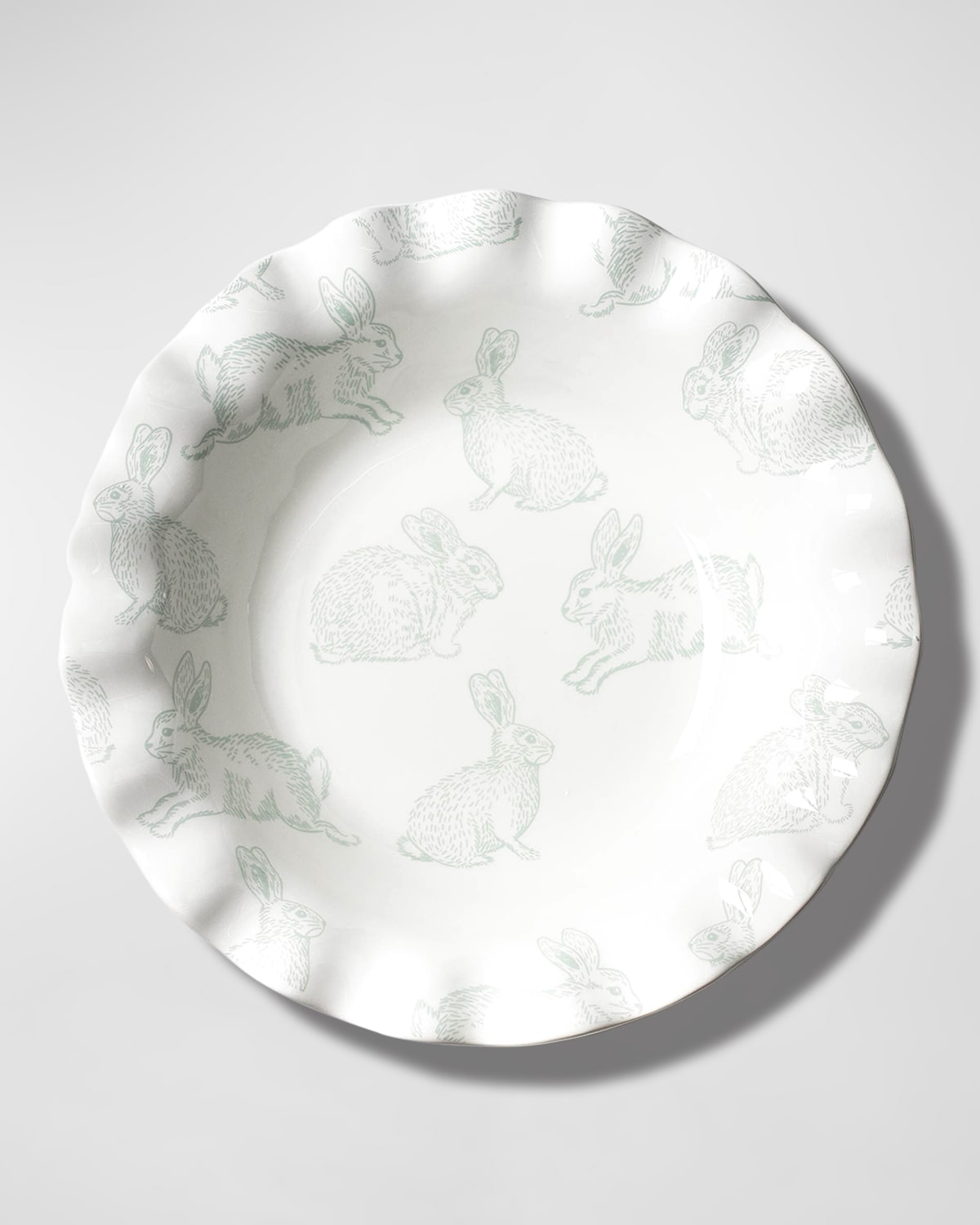 Coton Colors By Laura Johnson Speckled Rabbit Ruffle Best Bowl