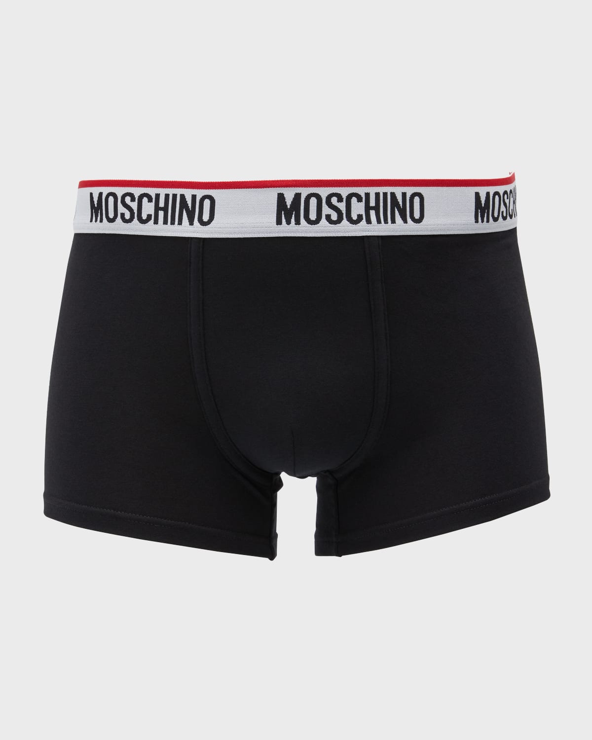 Shop Moschino Men's 3-pack Basic Boxer Briefs In Black Multi