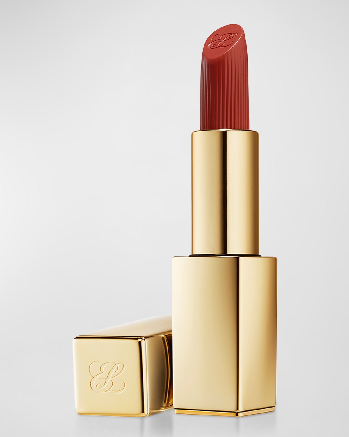 Shop Estée Lauder Pure Color Hi-lustre Lipstick In 130 Slow Burn