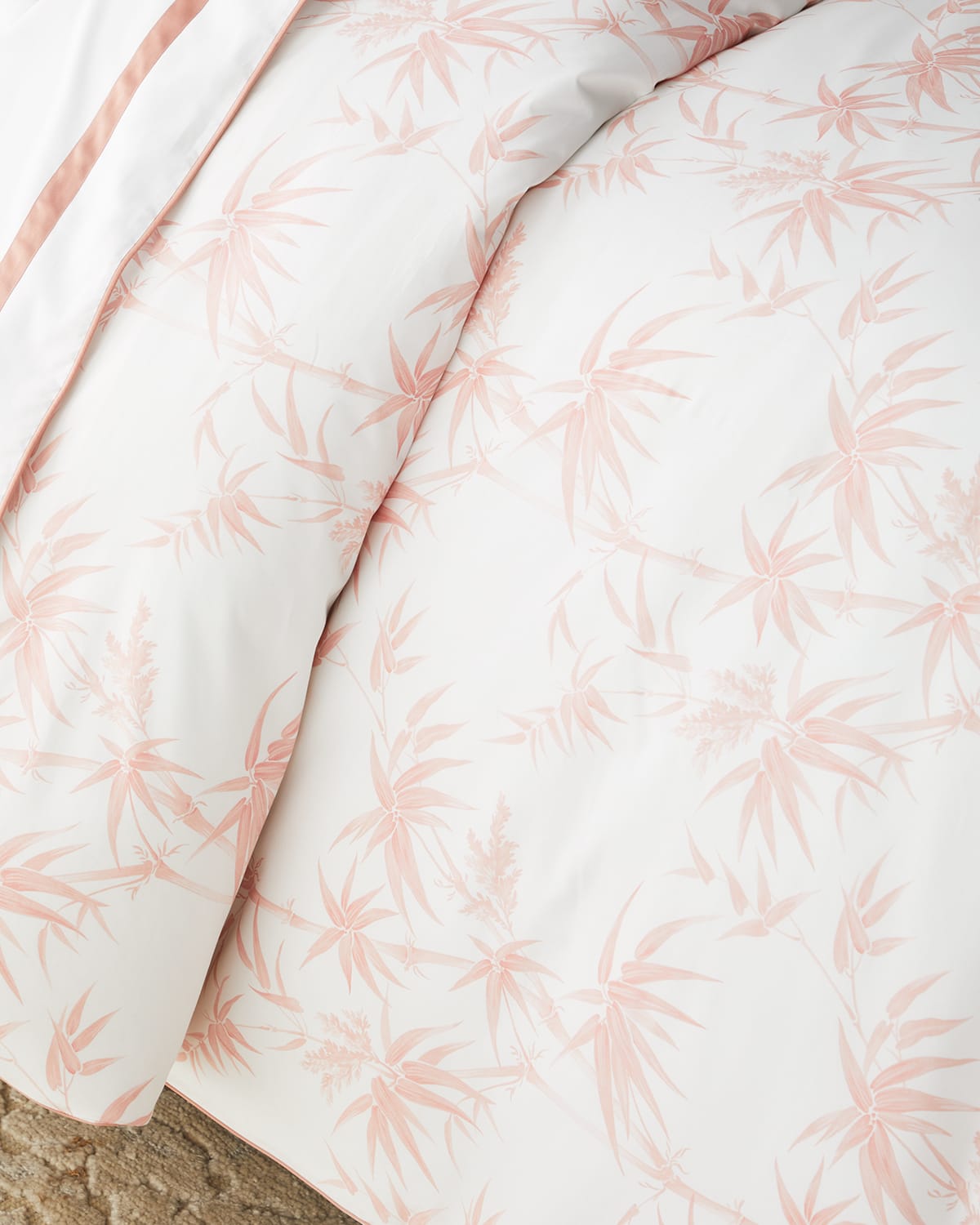 Matouk Schumacher Dominque King Duvet Cover In Blush