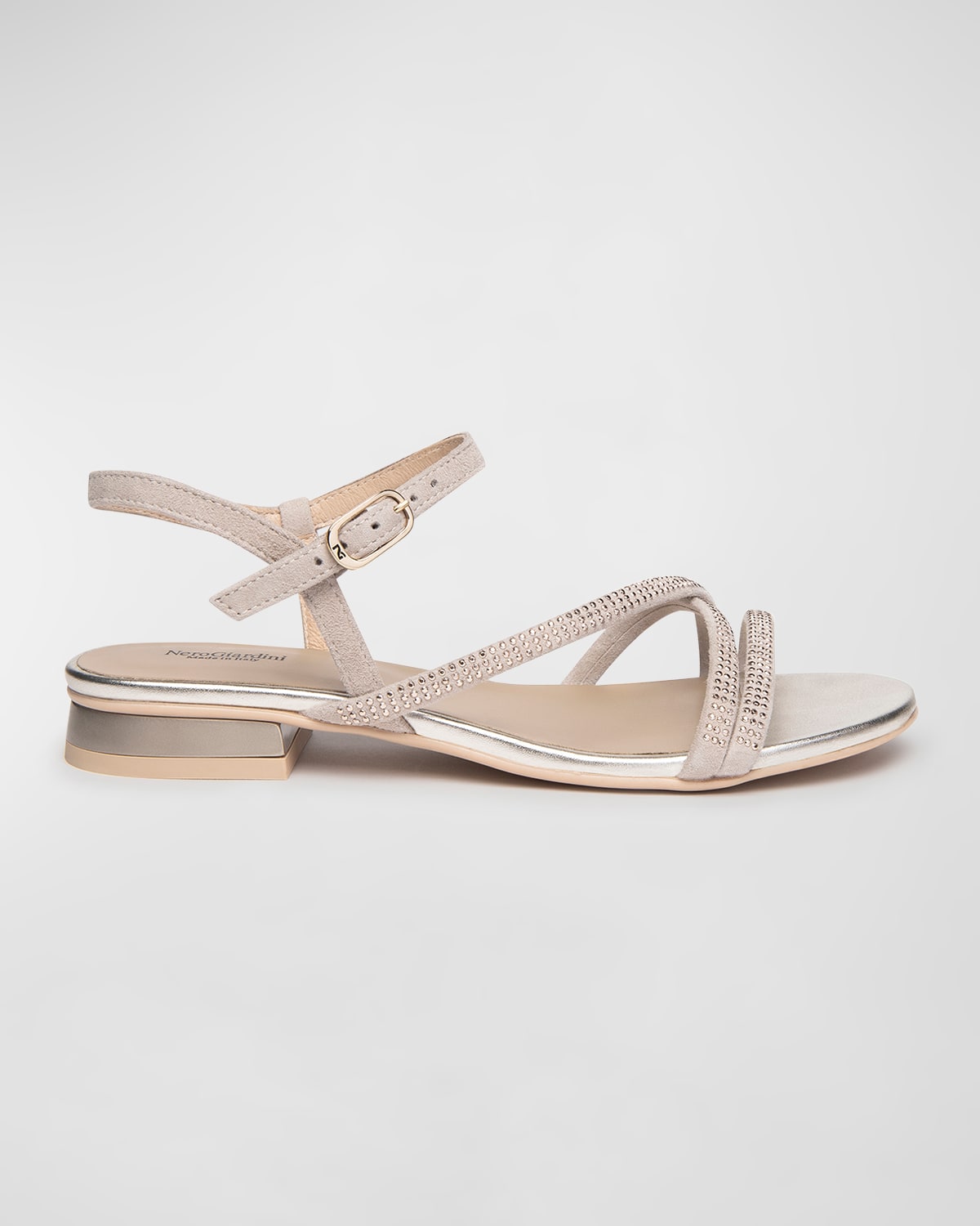 Nerogiardini Strappy Sandal In Beige