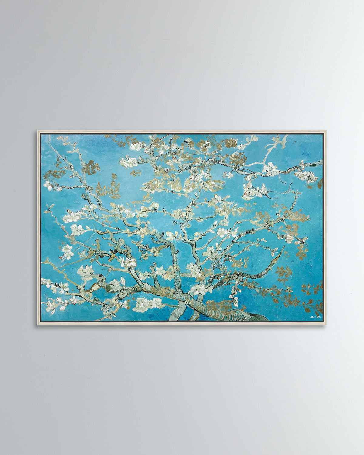 Shop The Oliver Gal Artist Co. Blossoms Inspiration Giclee In Blue
