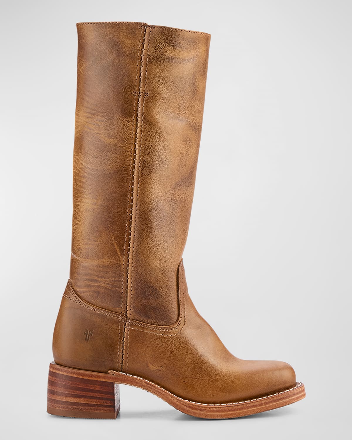 Frye Campus Knee High Boot In Dark Brown