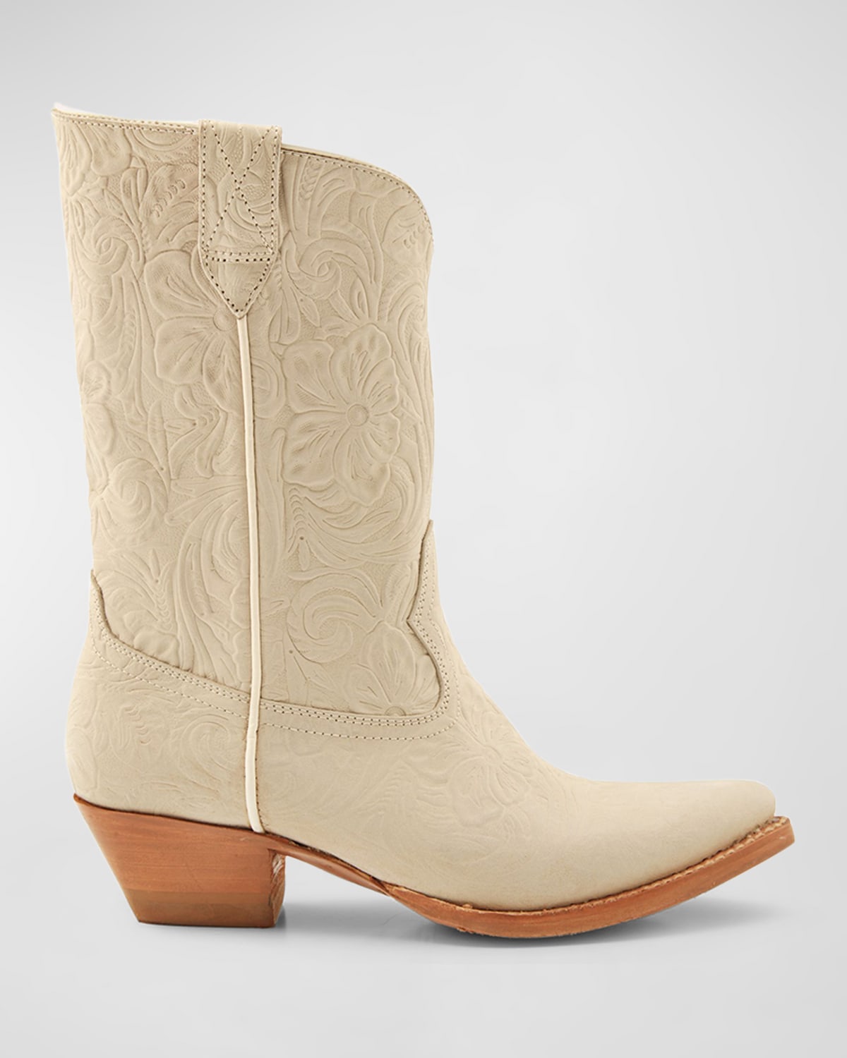 Sacha Floral Mid Western Boots