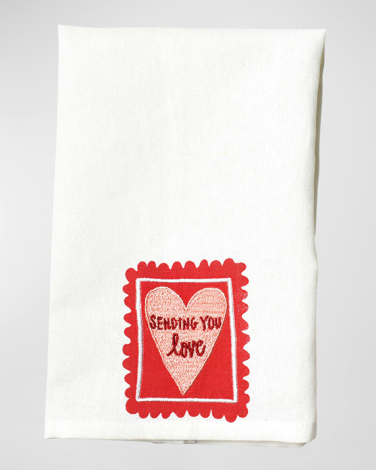 Stamp of Love Hand Towel, Medium