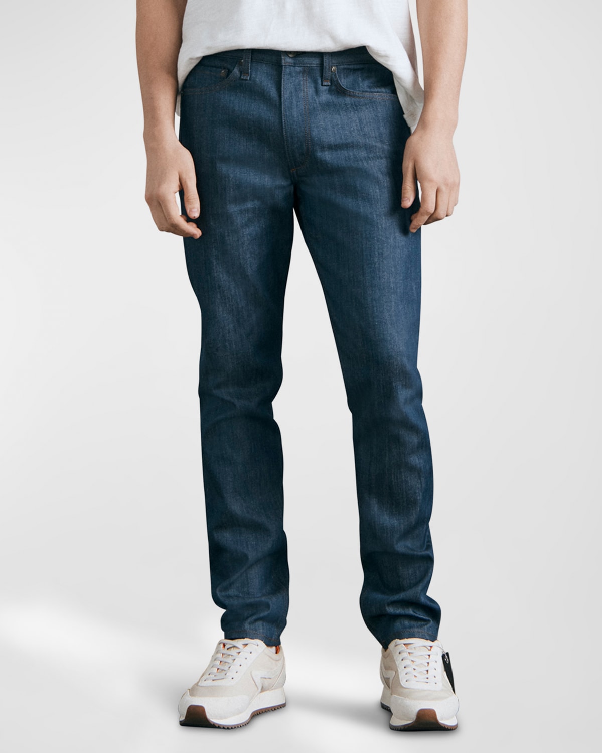 Rag & Bone Fit 2 Authentic Stretch Slim Fit Jeans In Denim