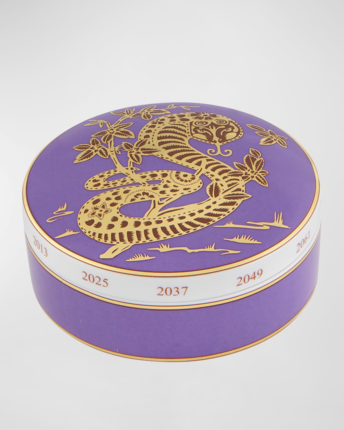 Vista Alegre Large Round Snake Box