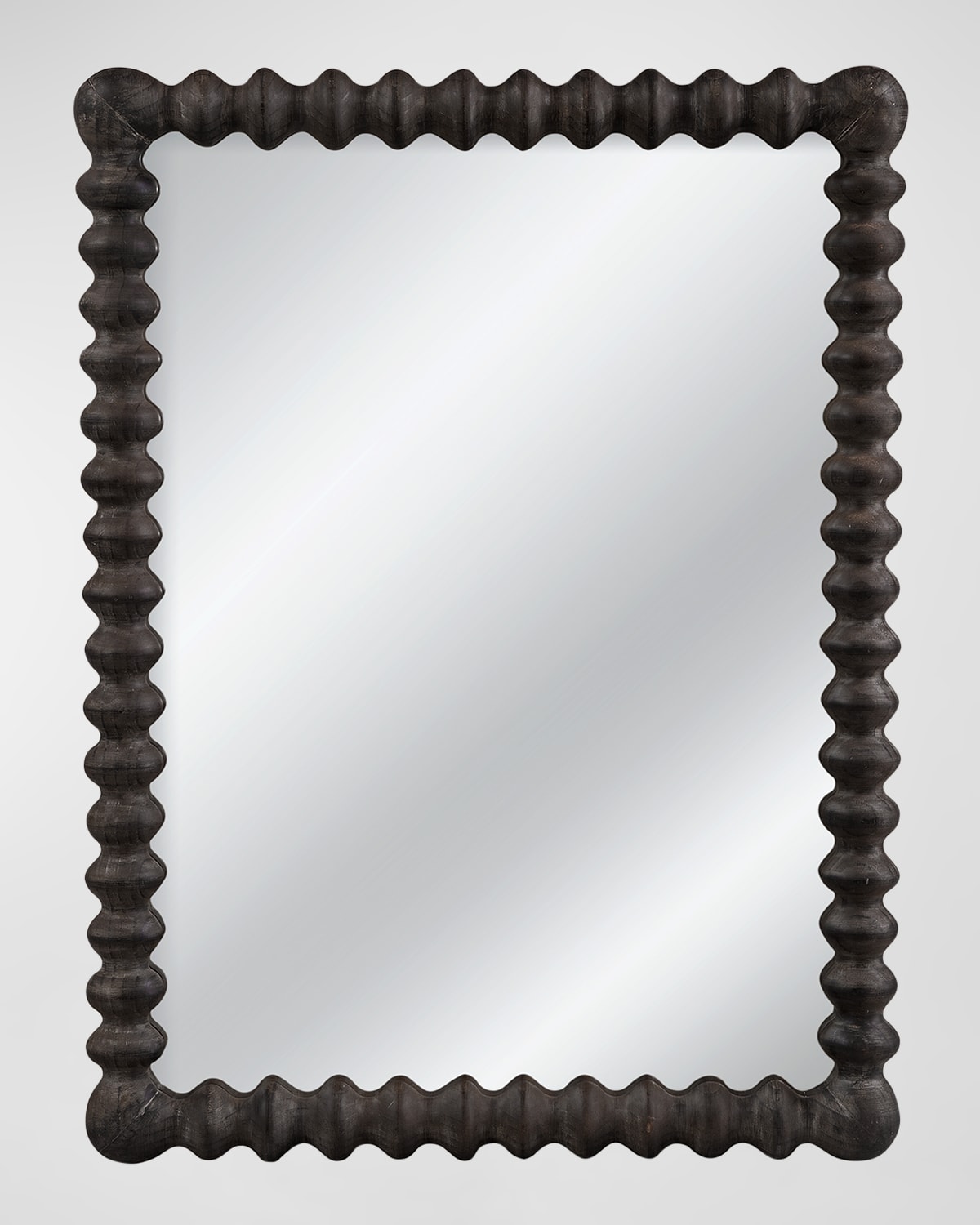 Katherine Noble By Bmc Vallente Wall Mirror In Dark Grey