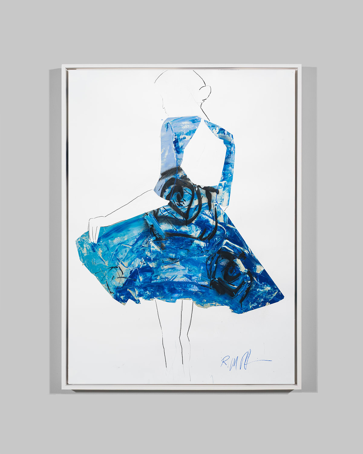 Rfa Fine Art Dress #1 Giclee Canvas Art By Robert Robinson