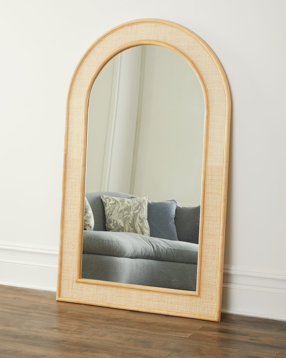 Katherine Noble By Bmc Anna Floor Mirror - 72" In Tan