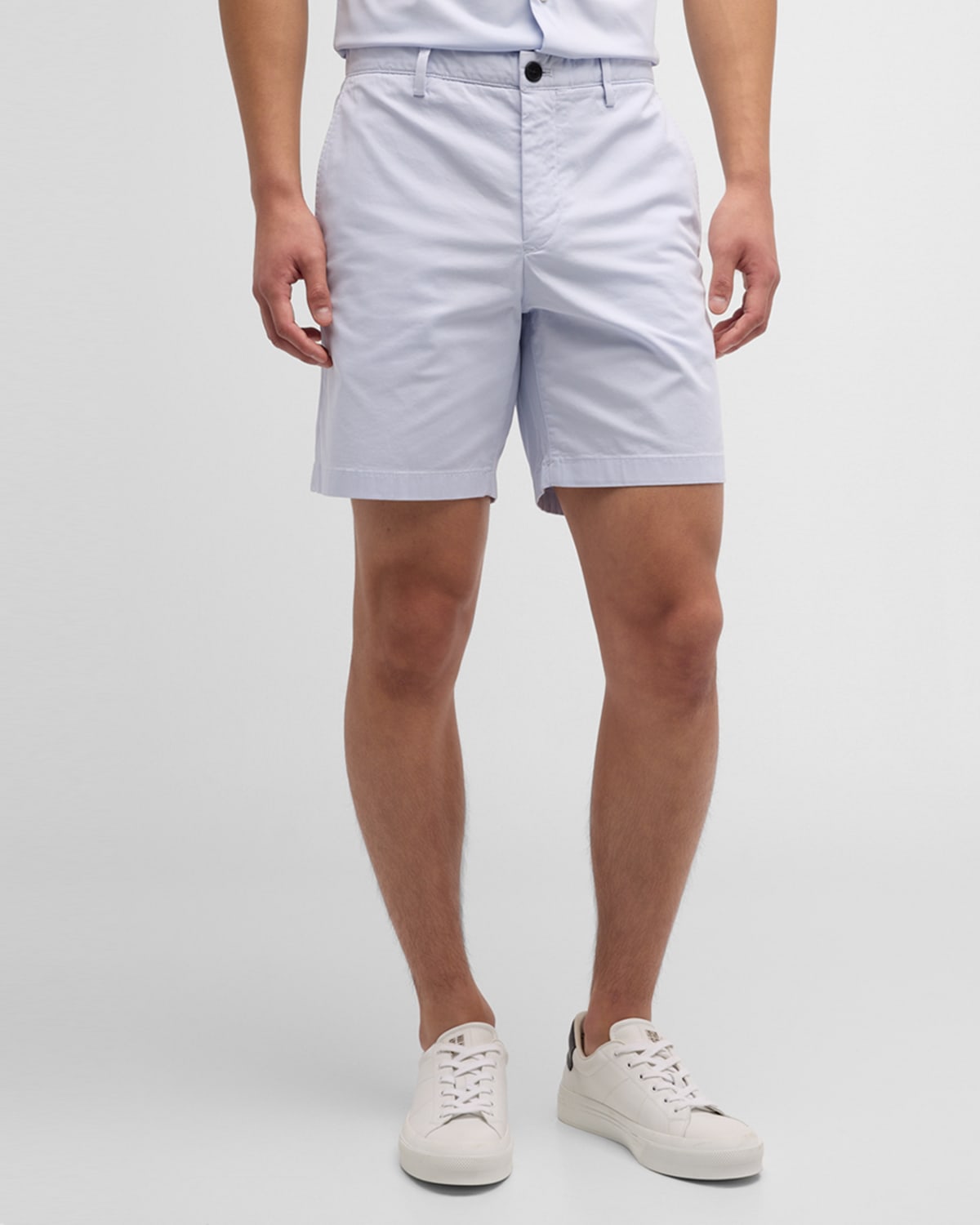 Theory Men's Zaine Slim-straight Shorts In Olympic