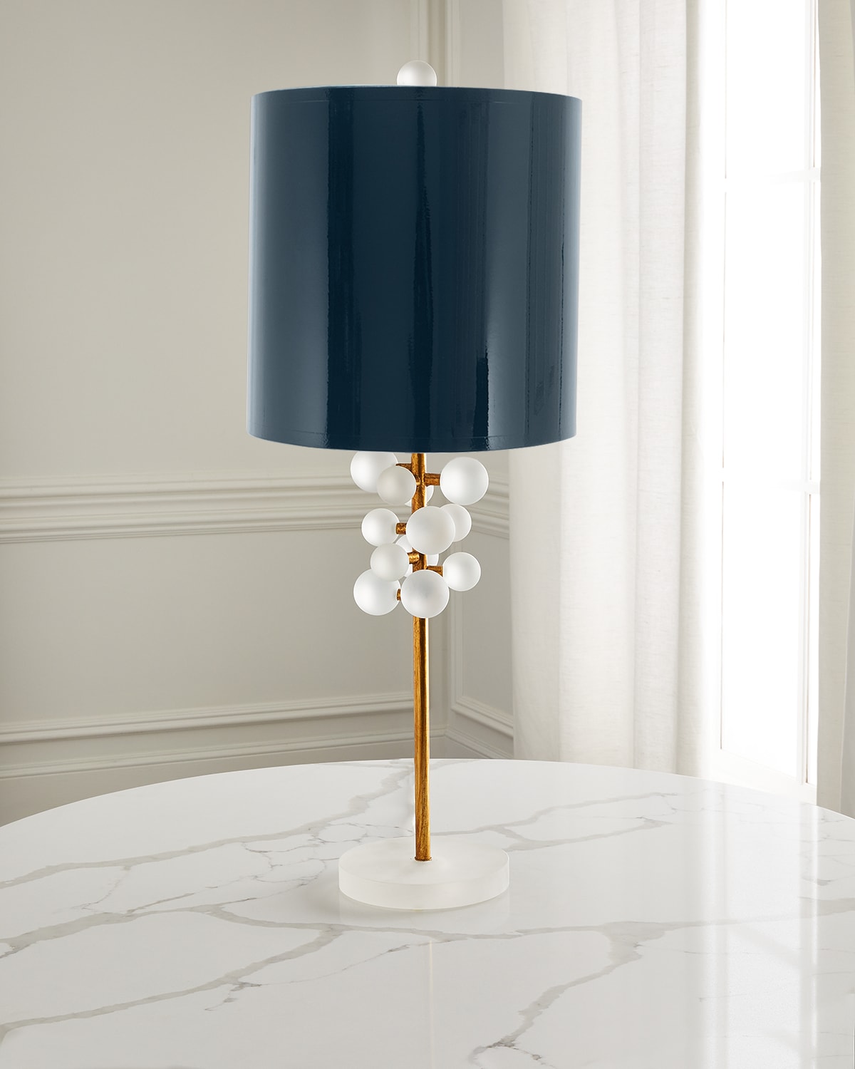 Couture Lamps Holmes Table Lamp In Gray