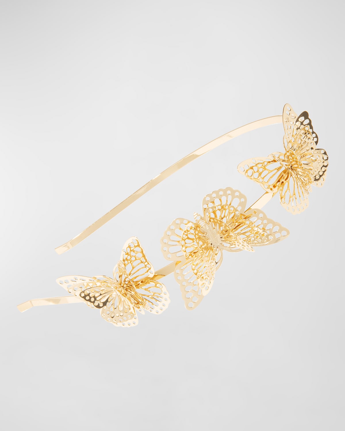 L Erickson Sylvie Headband In Gold