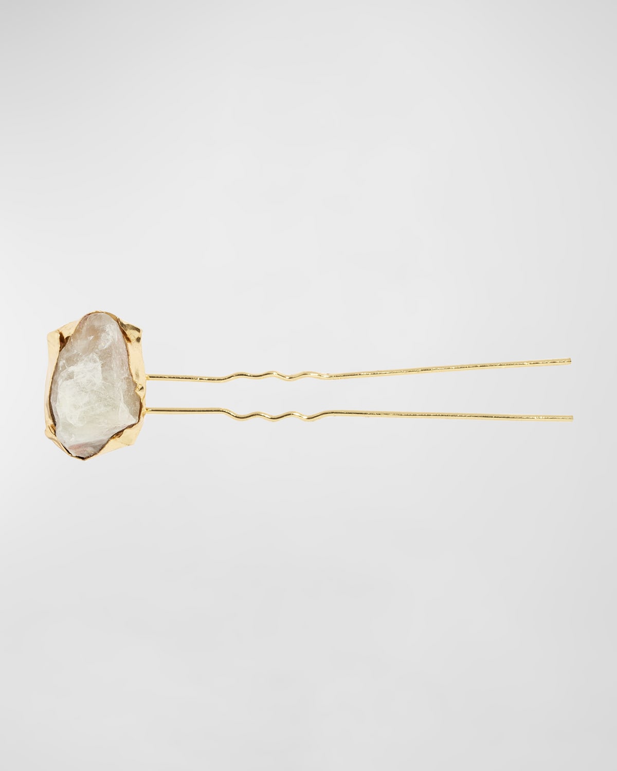 L Erickson Elysian Chignon Pin In Moonstone
