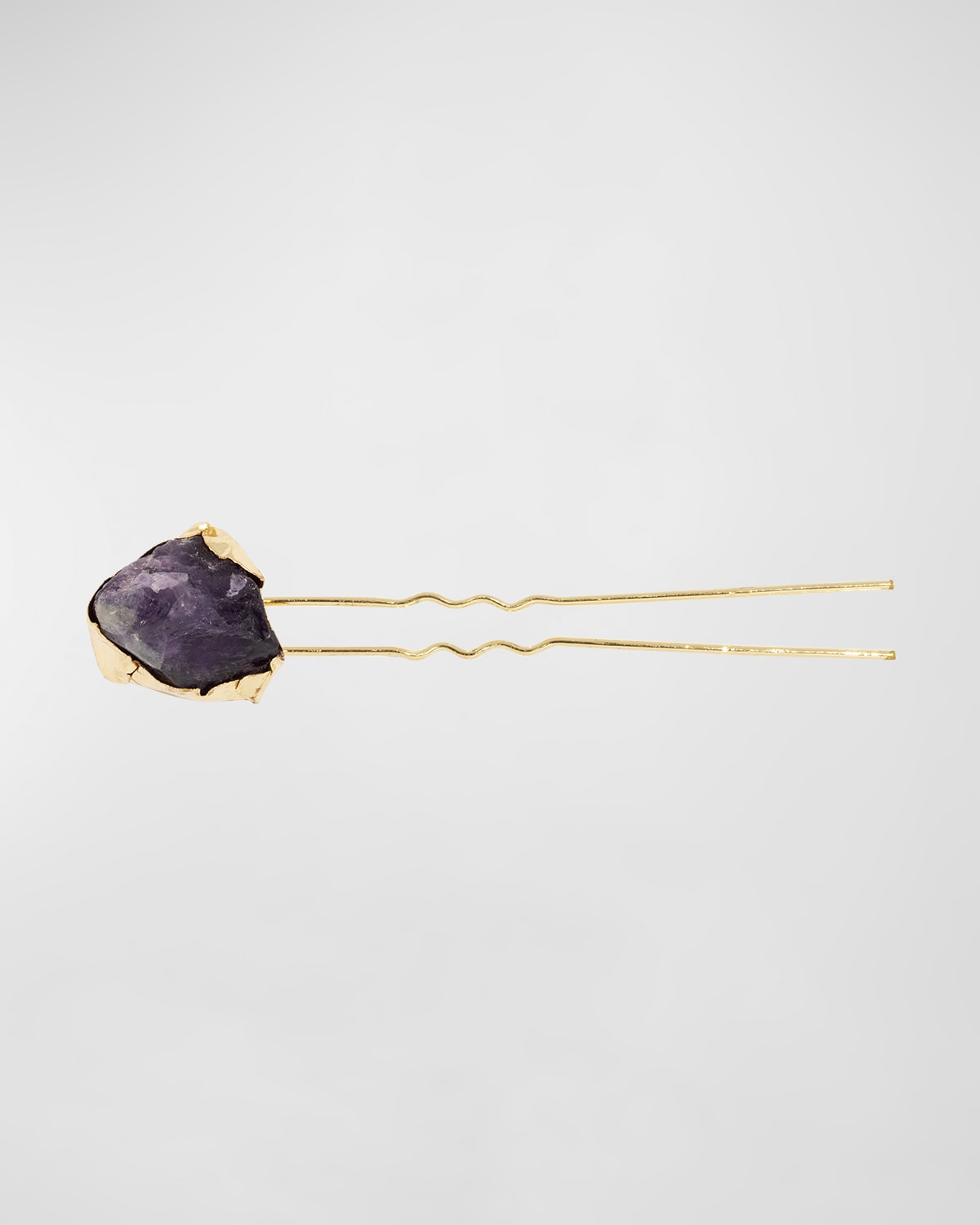 Shop L Erickson Elysian Chignon Pin In Amethyst