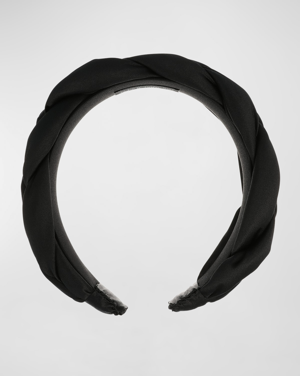 L. Erickson Silk Charmeuse Braided Headband