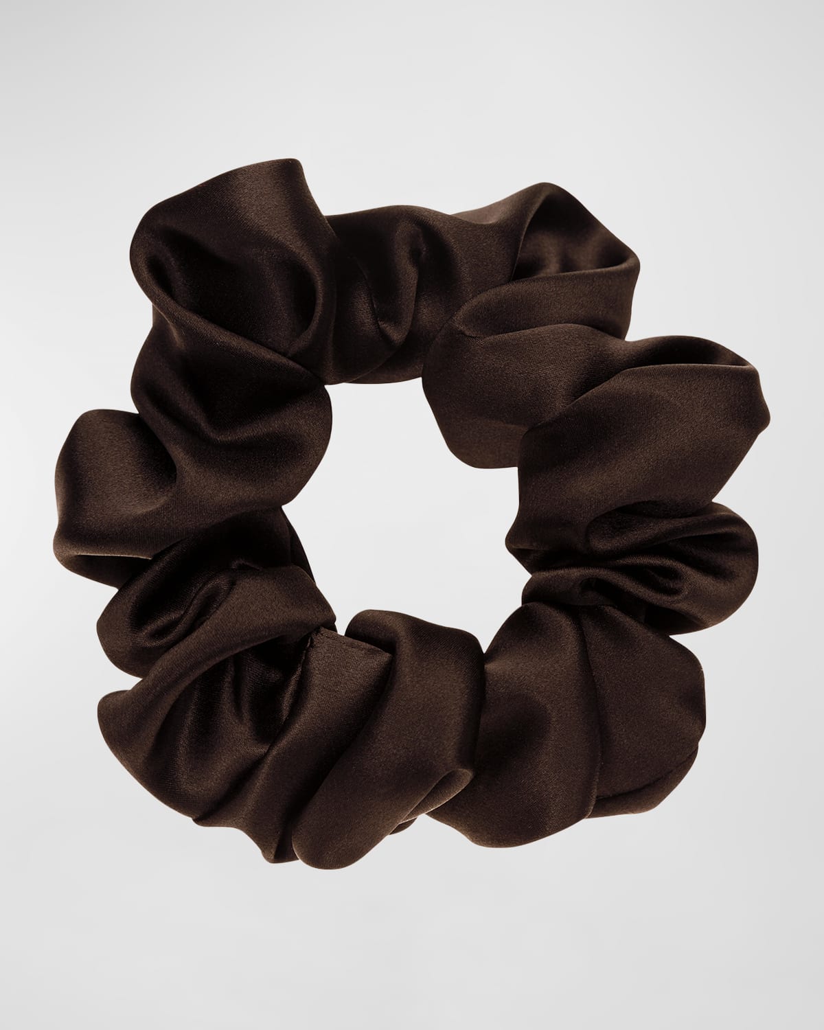 Silky Charmeuse Medium Pony Scrunchie