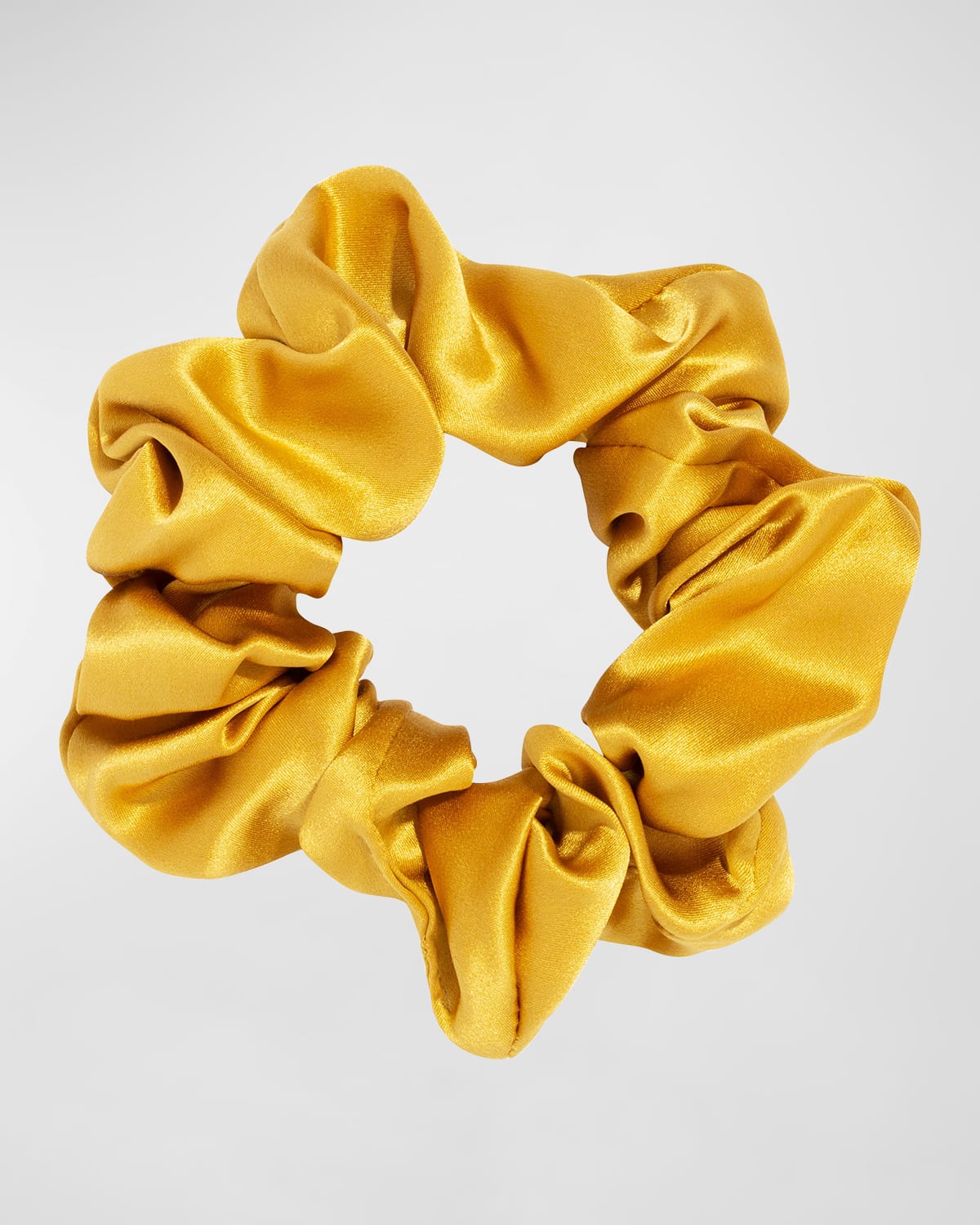 Silky Charmeuse Medium Pony Scrunchie