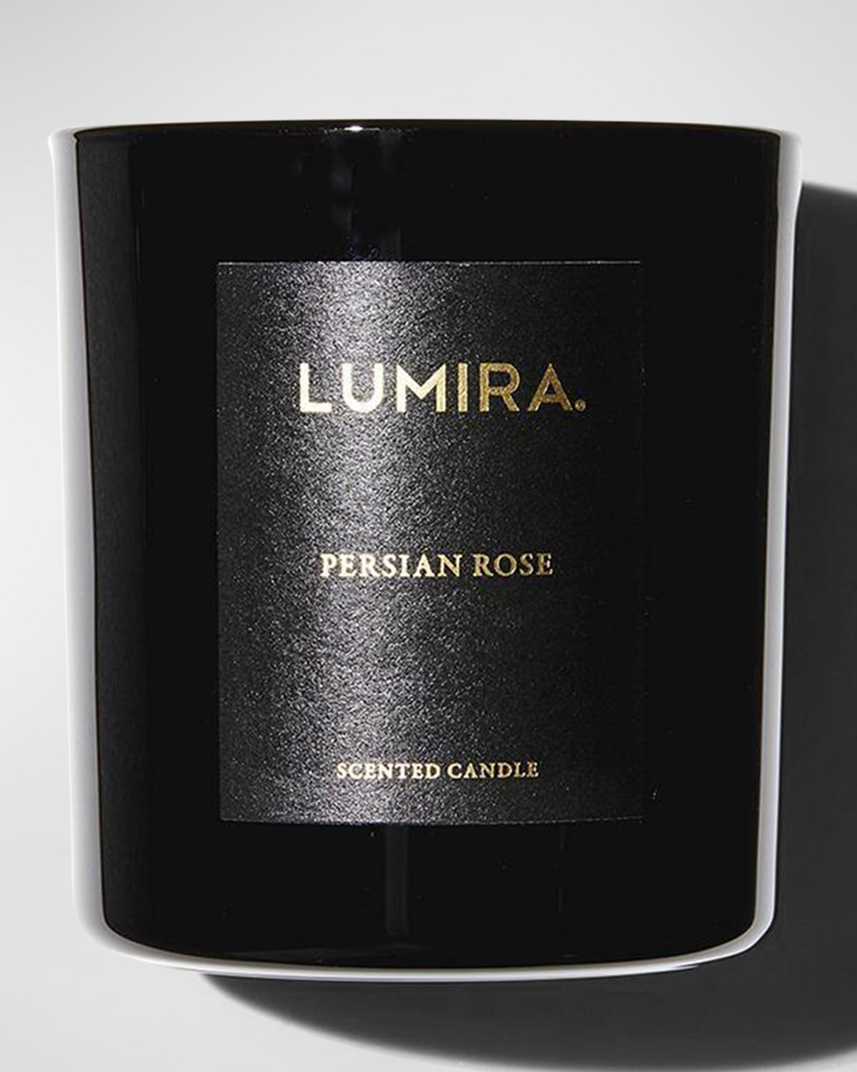 Lumira Persian Rose Black Candle 300g