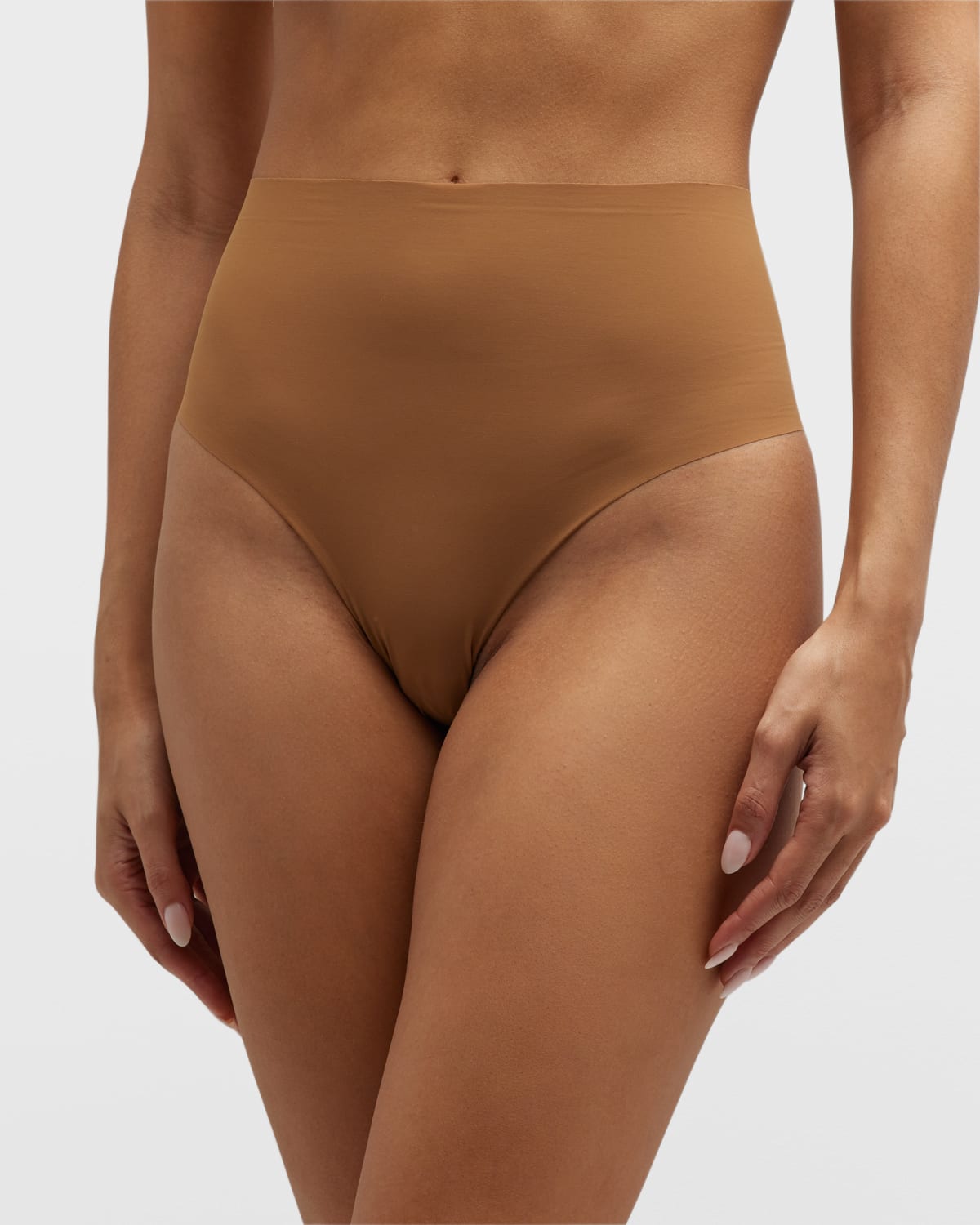 Classic High-Rise Microfiber Thong