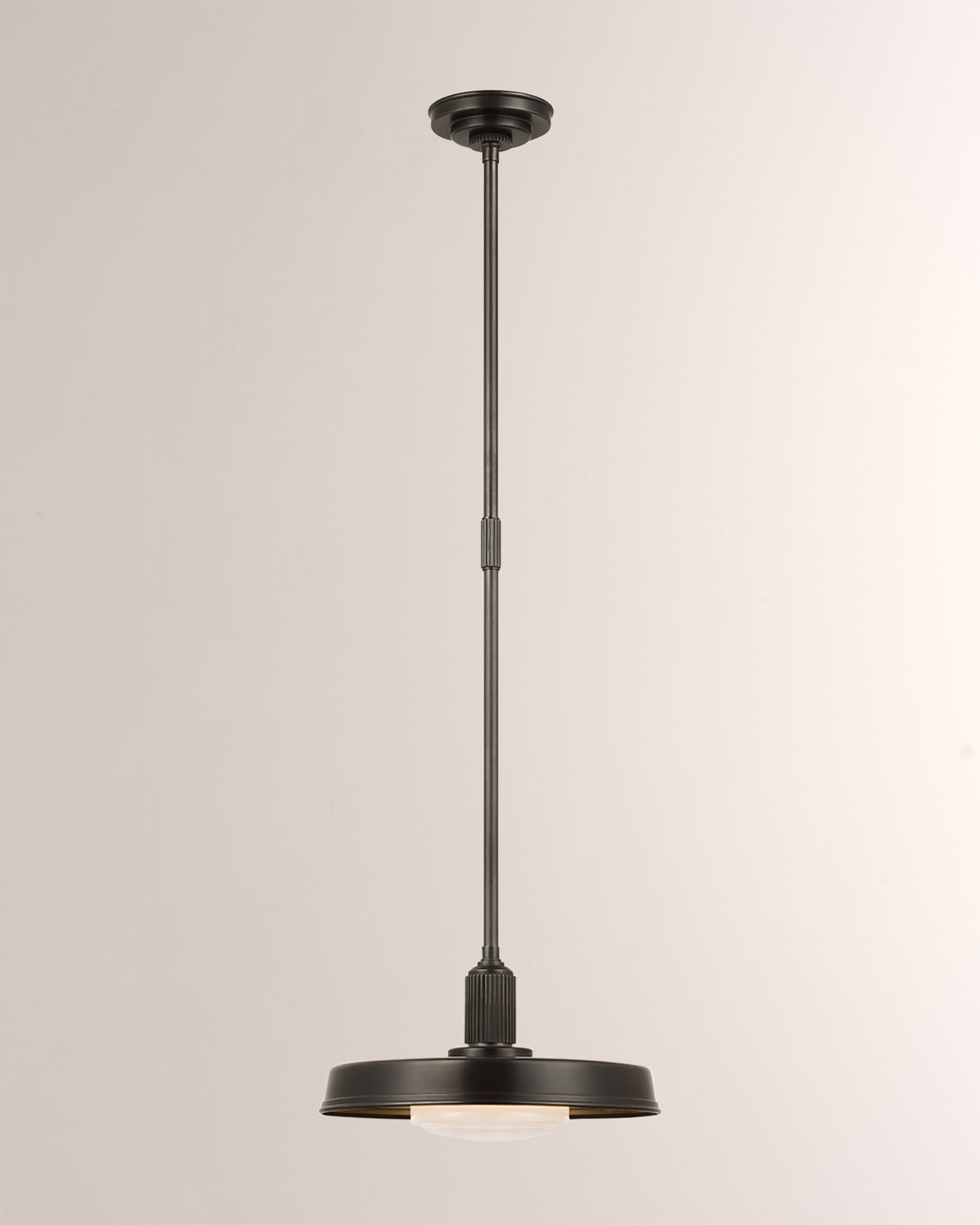Visual Comfort Signature Ruhlmann 14" Factory Pendant Light By Chapman & Myers