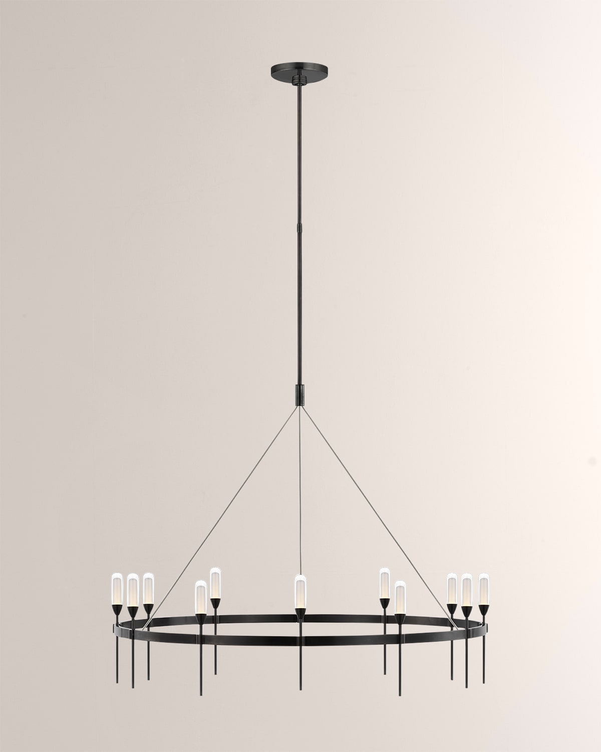 Overture XL Ring Chandelier by Peter Bristol